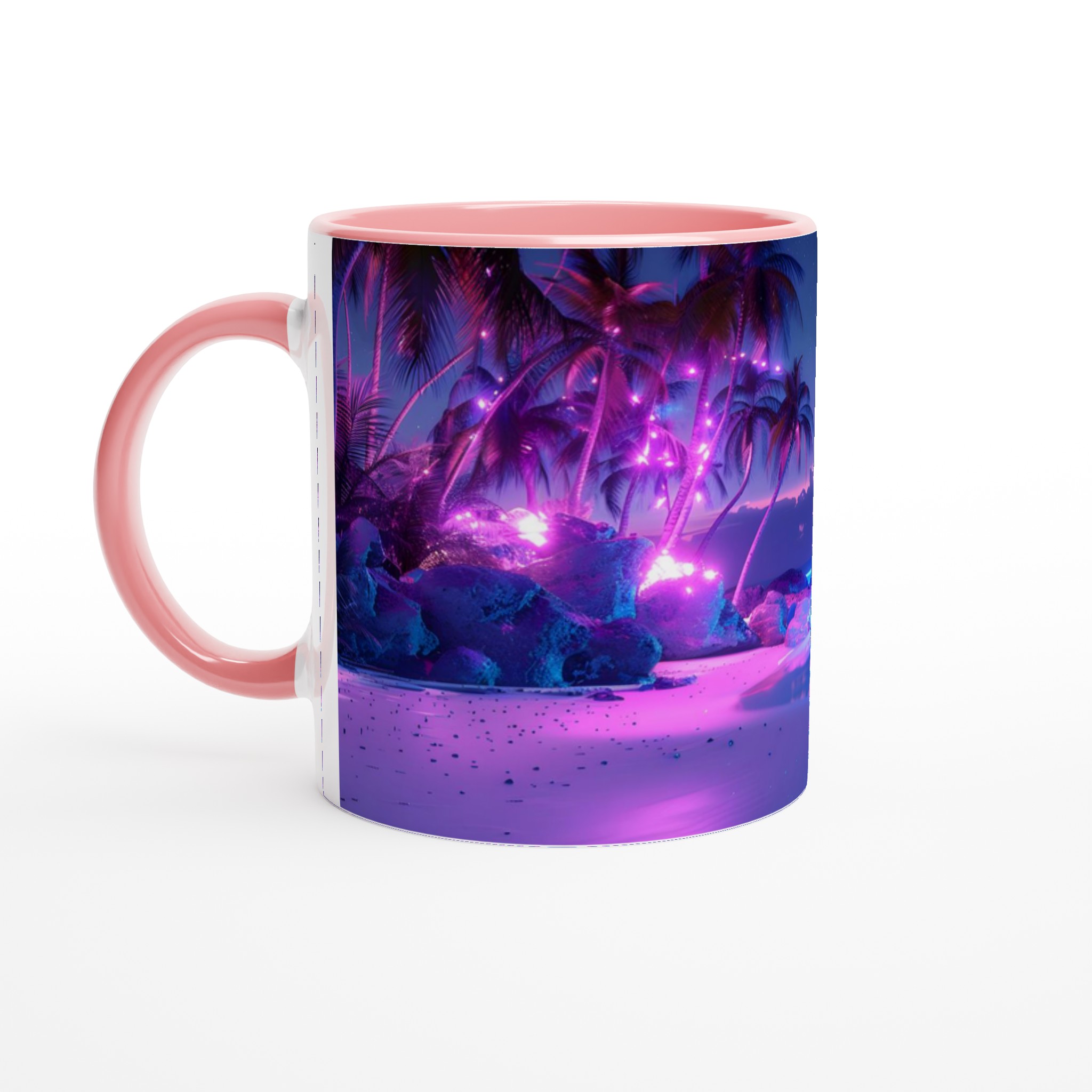 Neon Sunset Beach Kaffemugg – Fånga Magin i Varje Klunk, Välj Din Favoritfärg! 7 6742cb82-2a48-4597-84ac-d8d534ca4a13
