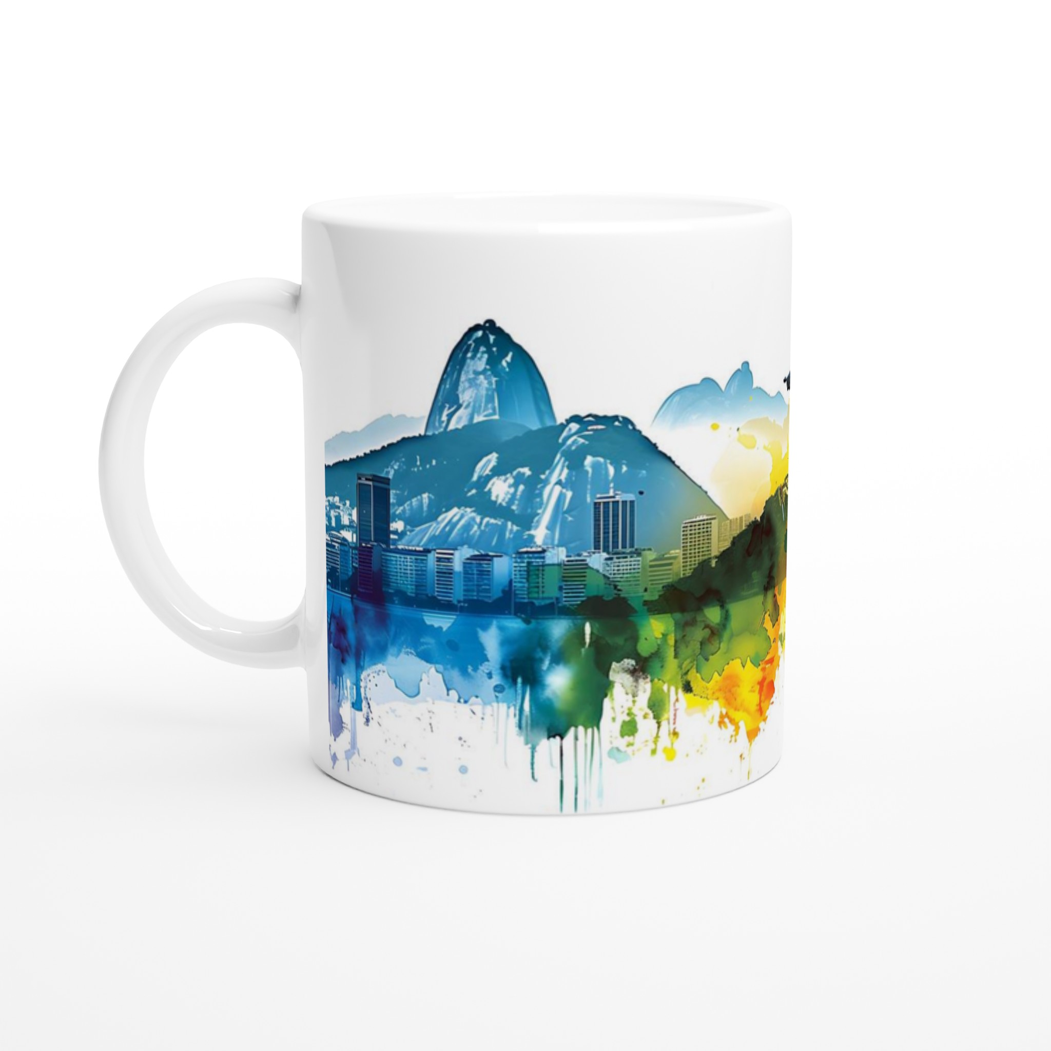 Rio De Janeiro Watercolor Cityscape Keramikmugg – En Färgexplosion för Din Kaffestund 1 6798ac2a-8955-4b60-b5eb-bfcc2e4bdb18