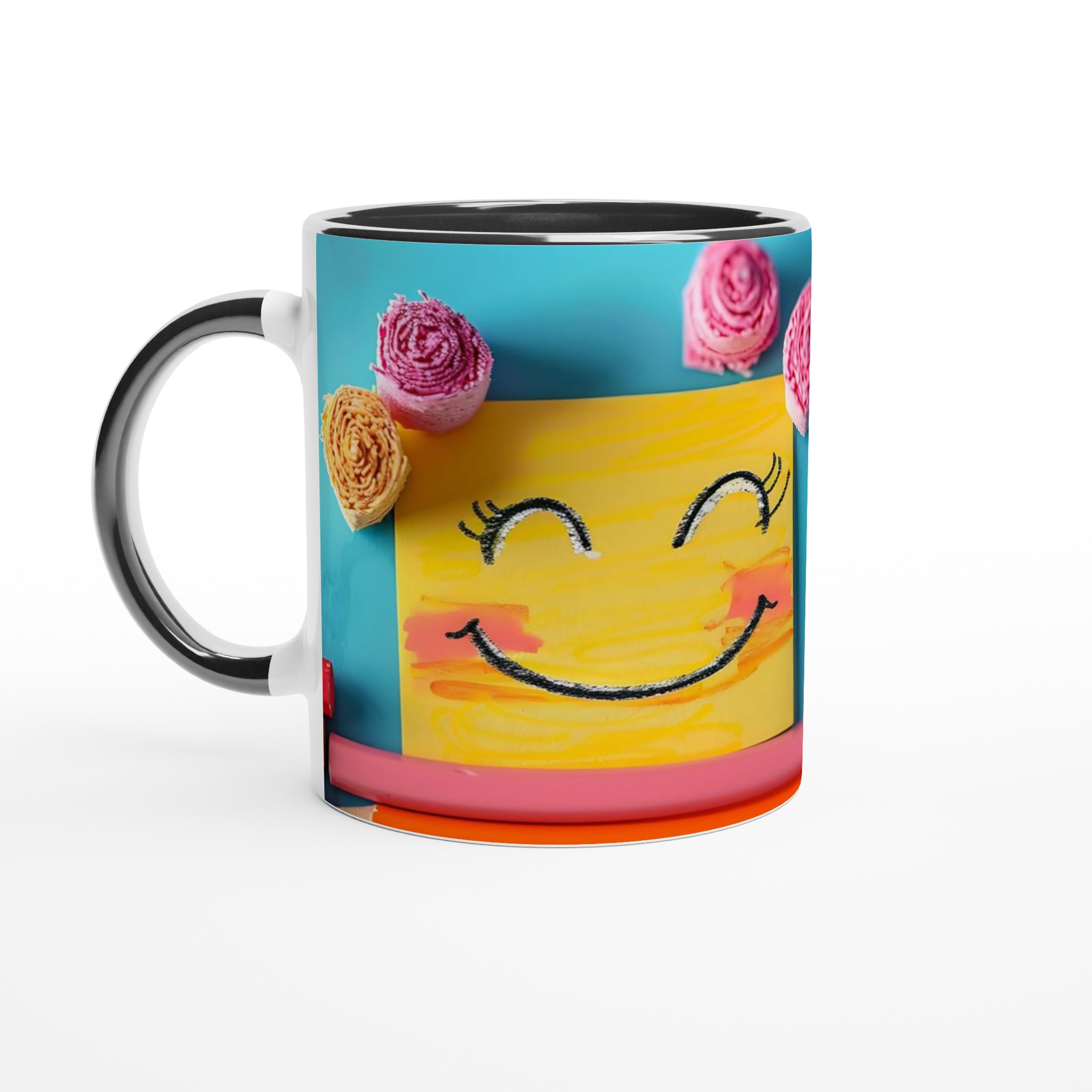Glad Mugg: Personlig 11oz Keramikmugg i Klara Färger för Kaffe & Te 7 67a91764-2243-497f-af4e-16f27fb3f7de