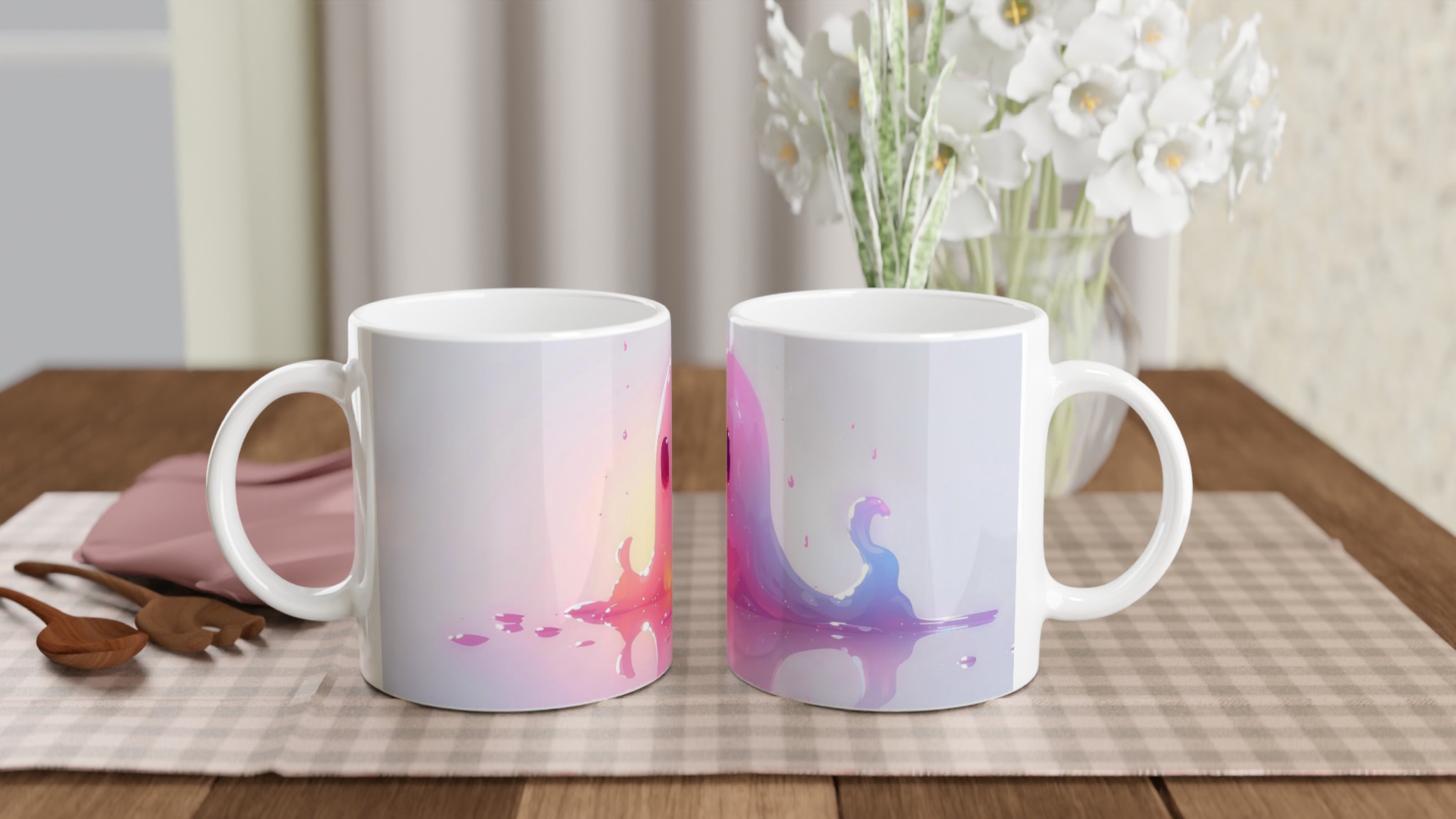 Kawaii Spöke Mugg – Rosa & Lila Dröm i Keramik | 11oz – Välj bland 7 Livfulla Färger! 10 67a965a8-c275-4304-9dc1-6b65c5309db7