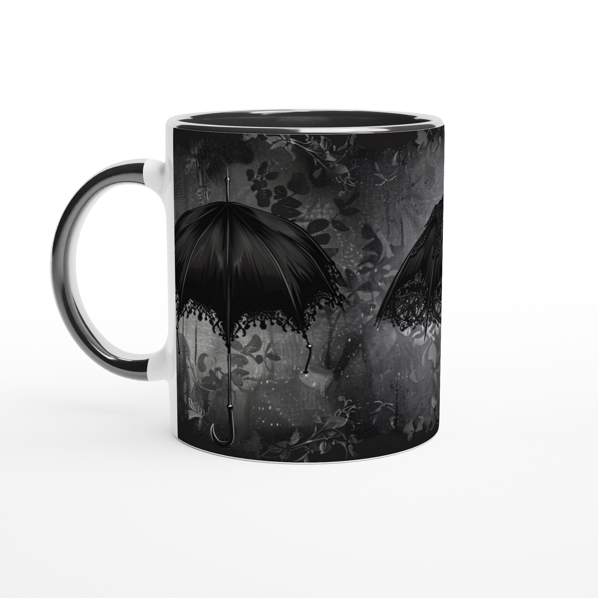 Gotisk Paraply Mugg – 11oz Keramikmugg med Mystisk Design i ditt val av Färg 7 67f1f128-d073-441a-9bdd-5dc92666c55d