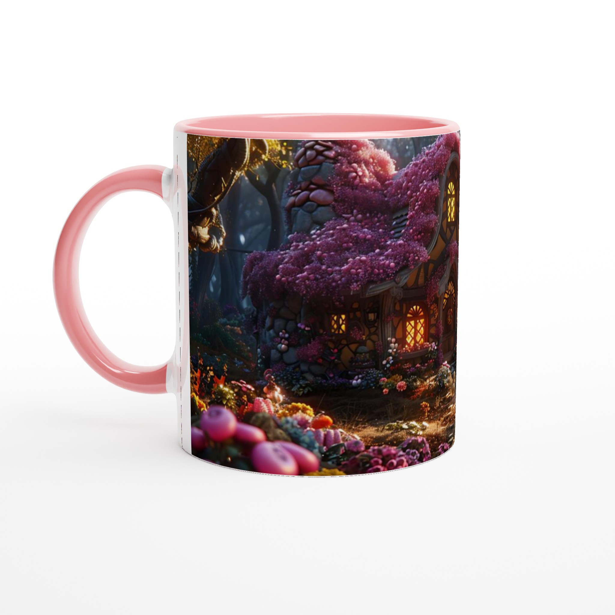 Fairy Tale Cottage Keramisk Mugg – Drömsk Design i Livfulla Färger 6 67f2eb34-3c18-4907-a1c3-4b6ce98583b3