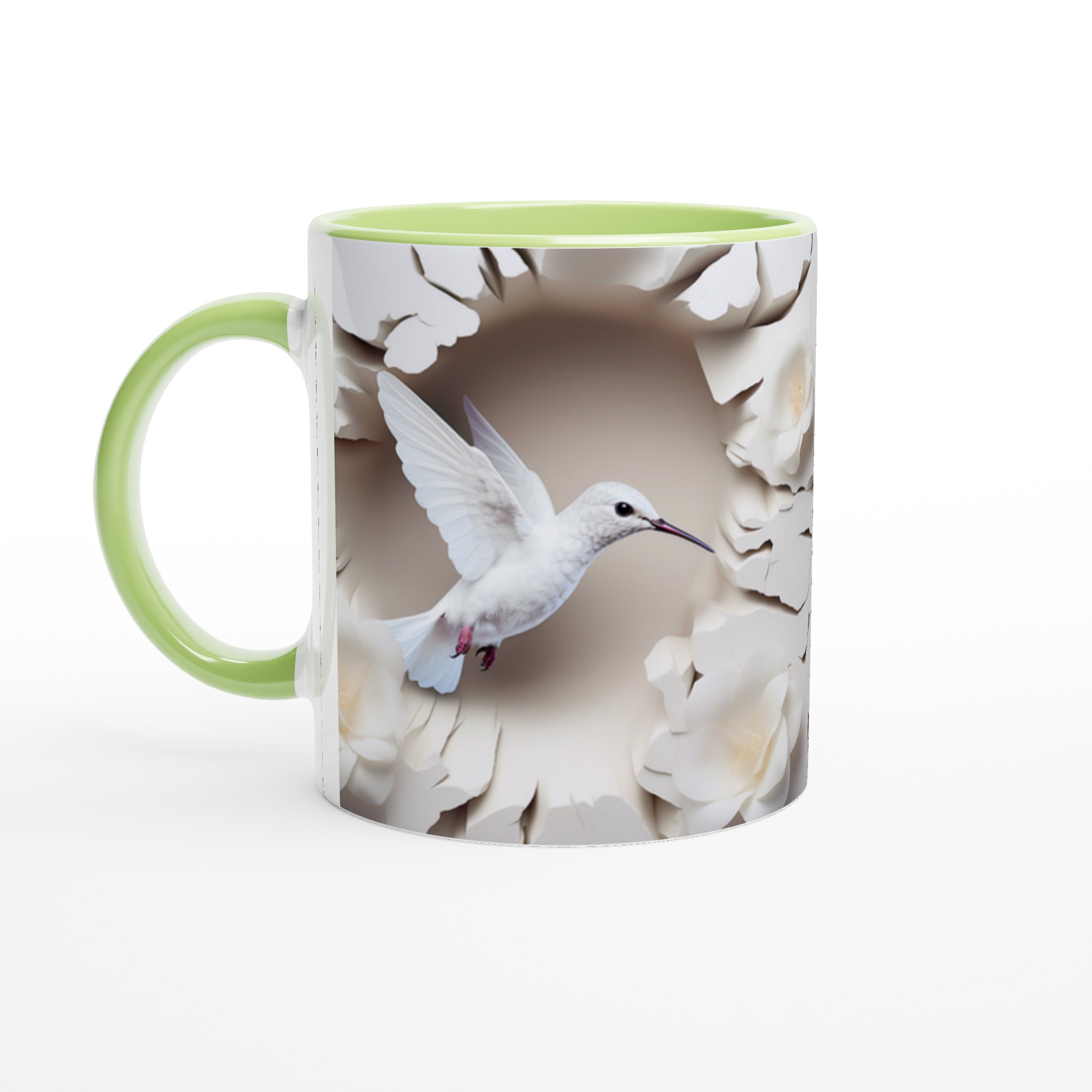 Elegant Keramikmugg med Kolibrimotiv – 11 oz i ditt Val av Sju Stilfulla Färger 3 68047686-09d5-4dc6-8603-99a91e963d4c