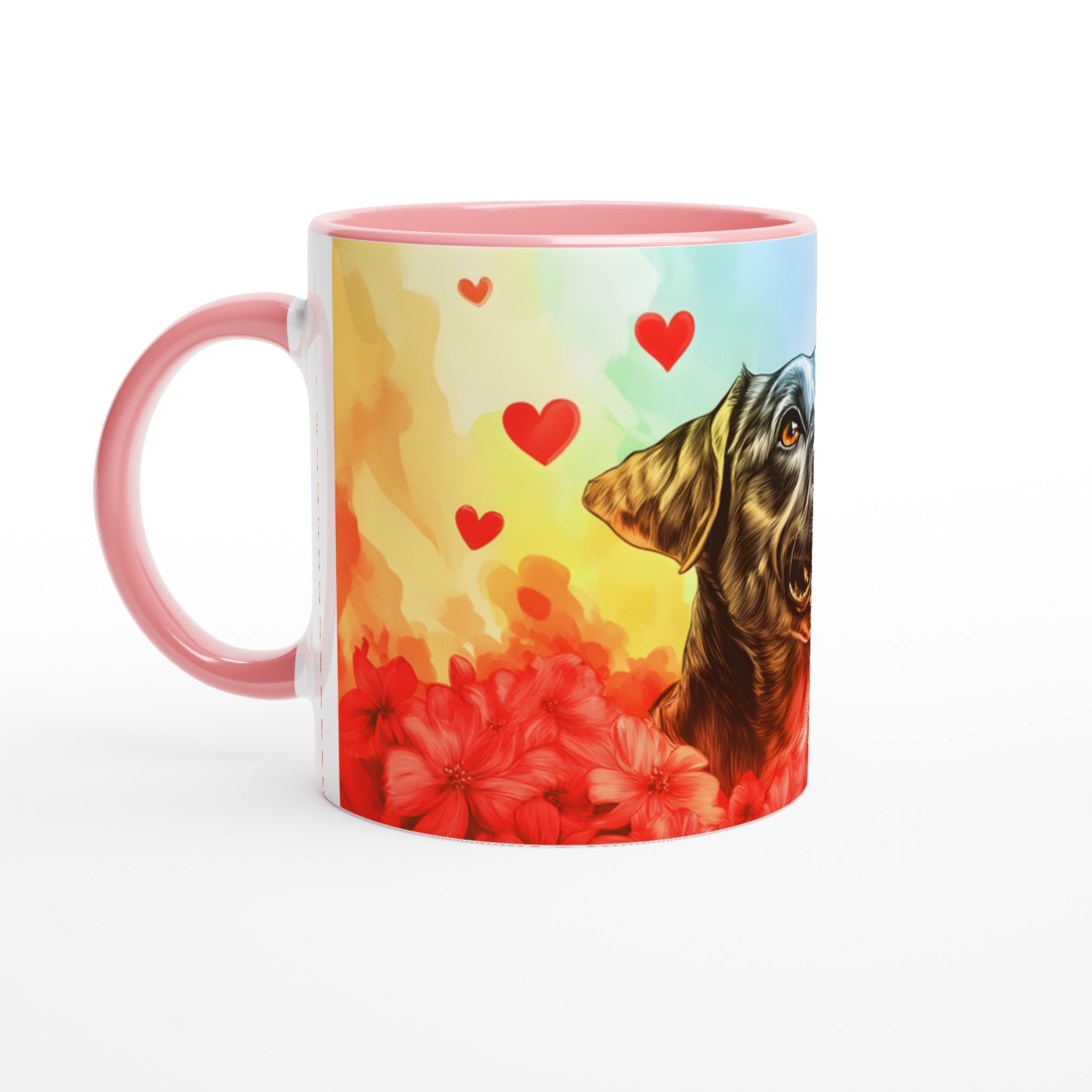 Kärleksfull Labrador Mugg – En Färgstark Keramisk Kaffemugg för Hundälskare, Välj Din Favoritfärg! 6 68453d76-4e40-42cc-b192-69e609d2bf02
