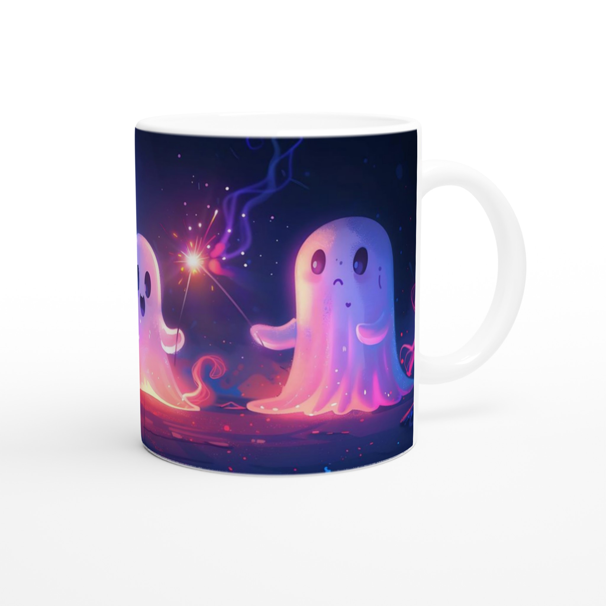 Magisk Spökfest Mugg – Lekfull Keramisk Kaffemugg med Lysande Spöken & Fyrverkeri 9 68b8a9d0-973d-4175-b485-7e50604869d9