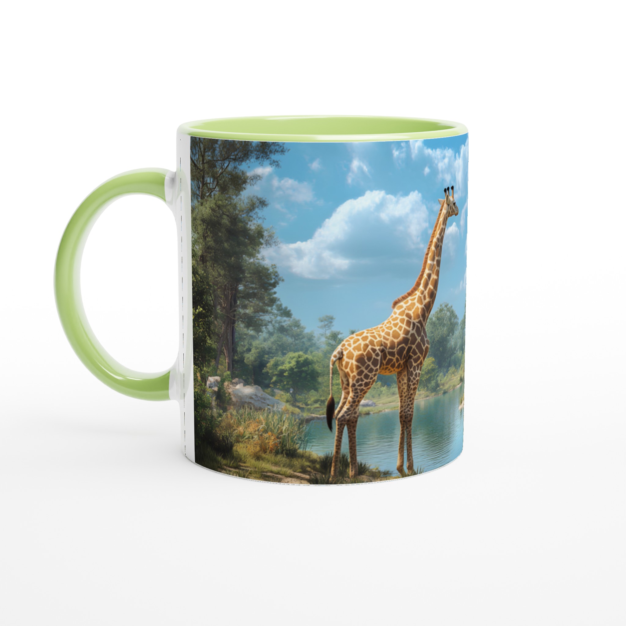 Giraffe Safari Mugg – Levande Djurmotiv på Keramikmugg i Flera Färger 7 691647b3-16dd-4e5e-b95f-67fa347e44fa