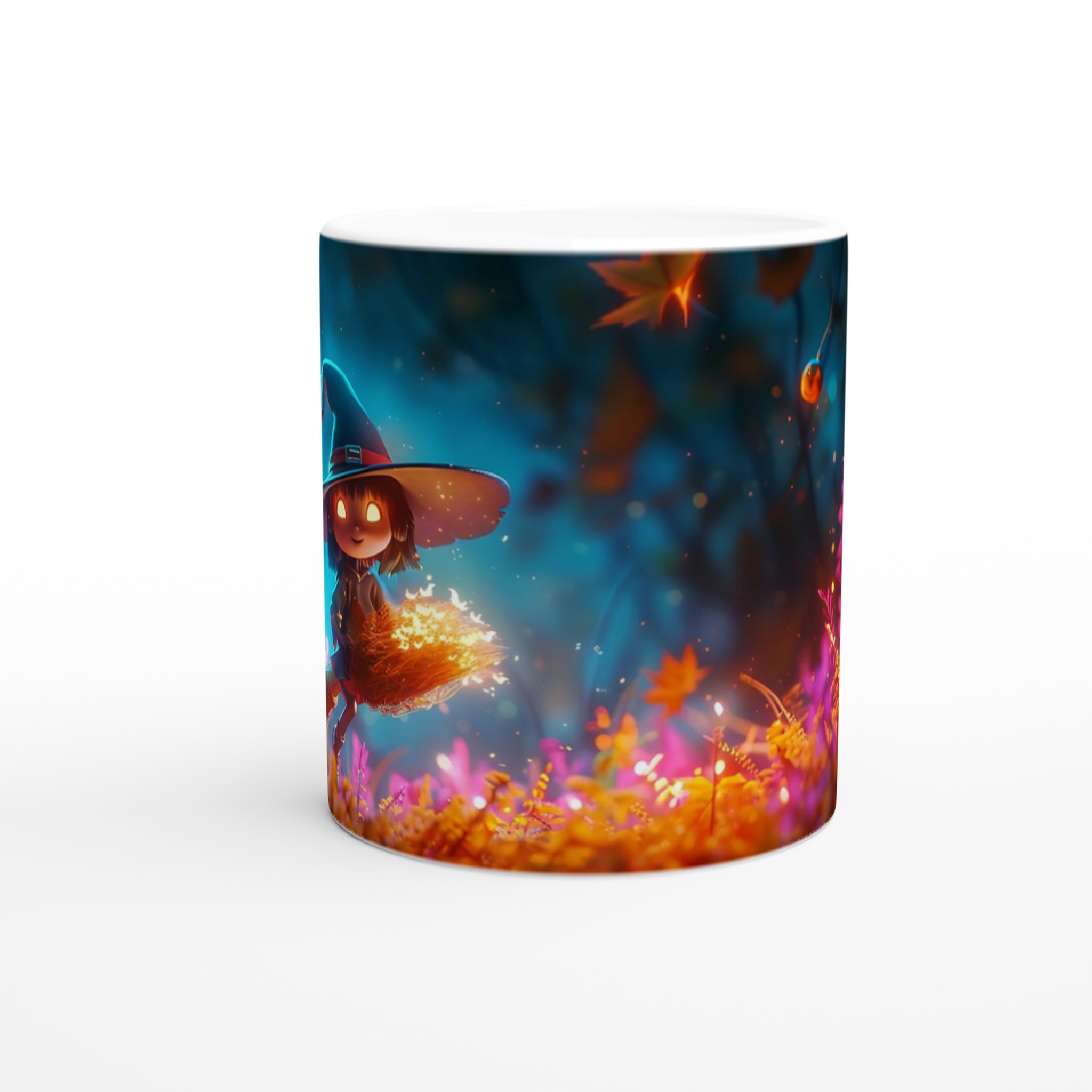 Förtrollad Häxa - Magisk Halloween Mugg, 11 oz keramikmugg i ditt val av sju livfulla färger 8 6993a306-ecfe-48bd-b270-fb0b00da1c0a
