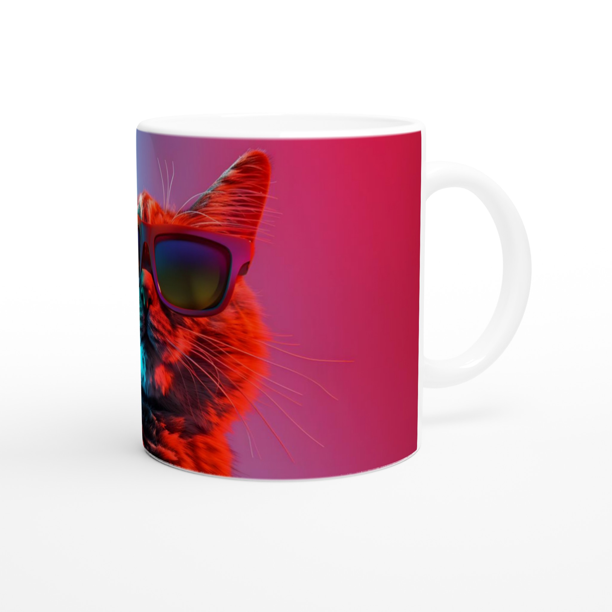 Neon Cool Cat Mugg – Lyxa till fikat med en 11oz keramisk mugg i din favoritfärg! 9 69b7b397-0a08-4e78-b32a-434bb128bb43