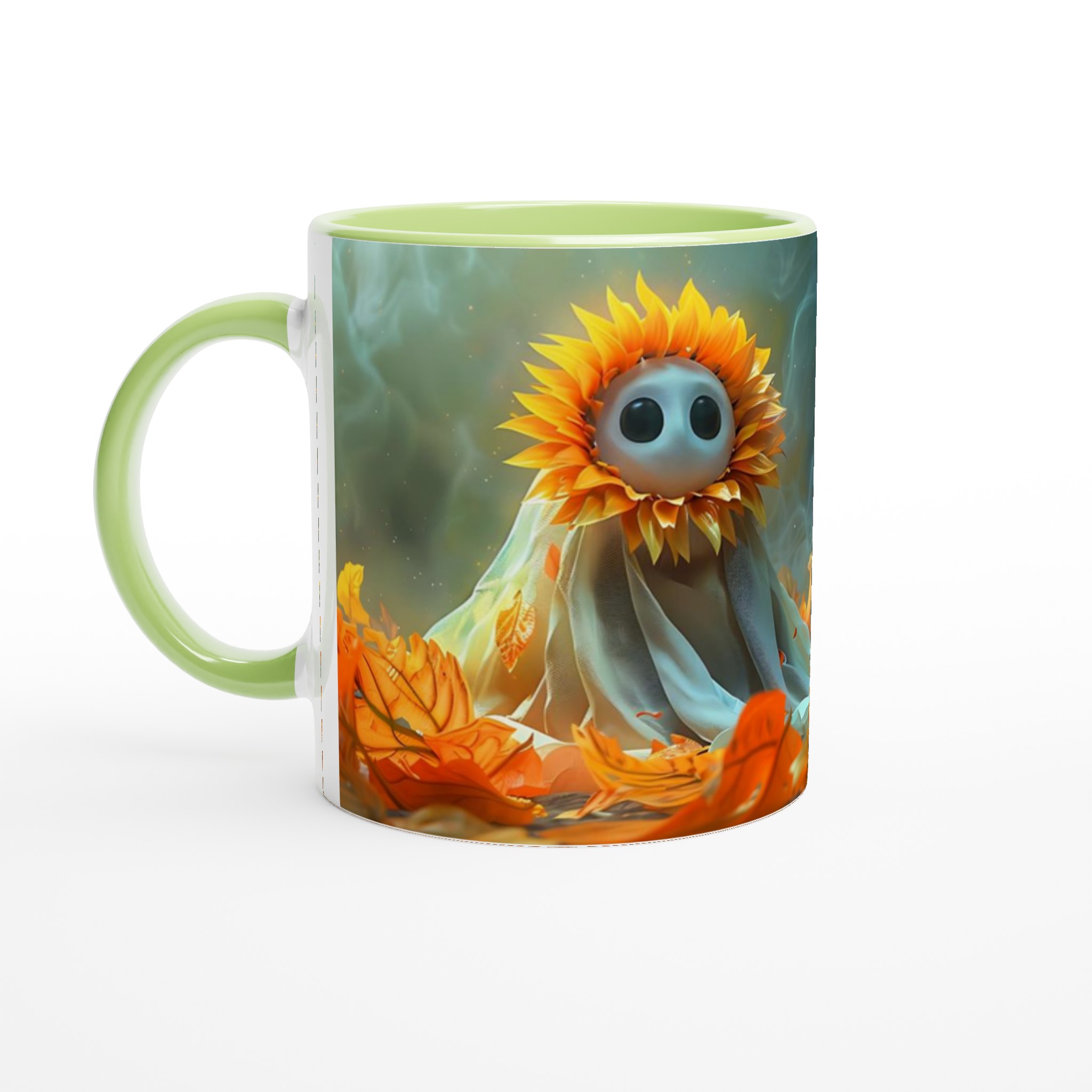Söt Solros Spöke Keramikmugg - Höstmysig Design för Kaffe & Te i Flera Färger! 3 69ecc40e-e6d7-4d88-98e2-0aaf6b485ab3