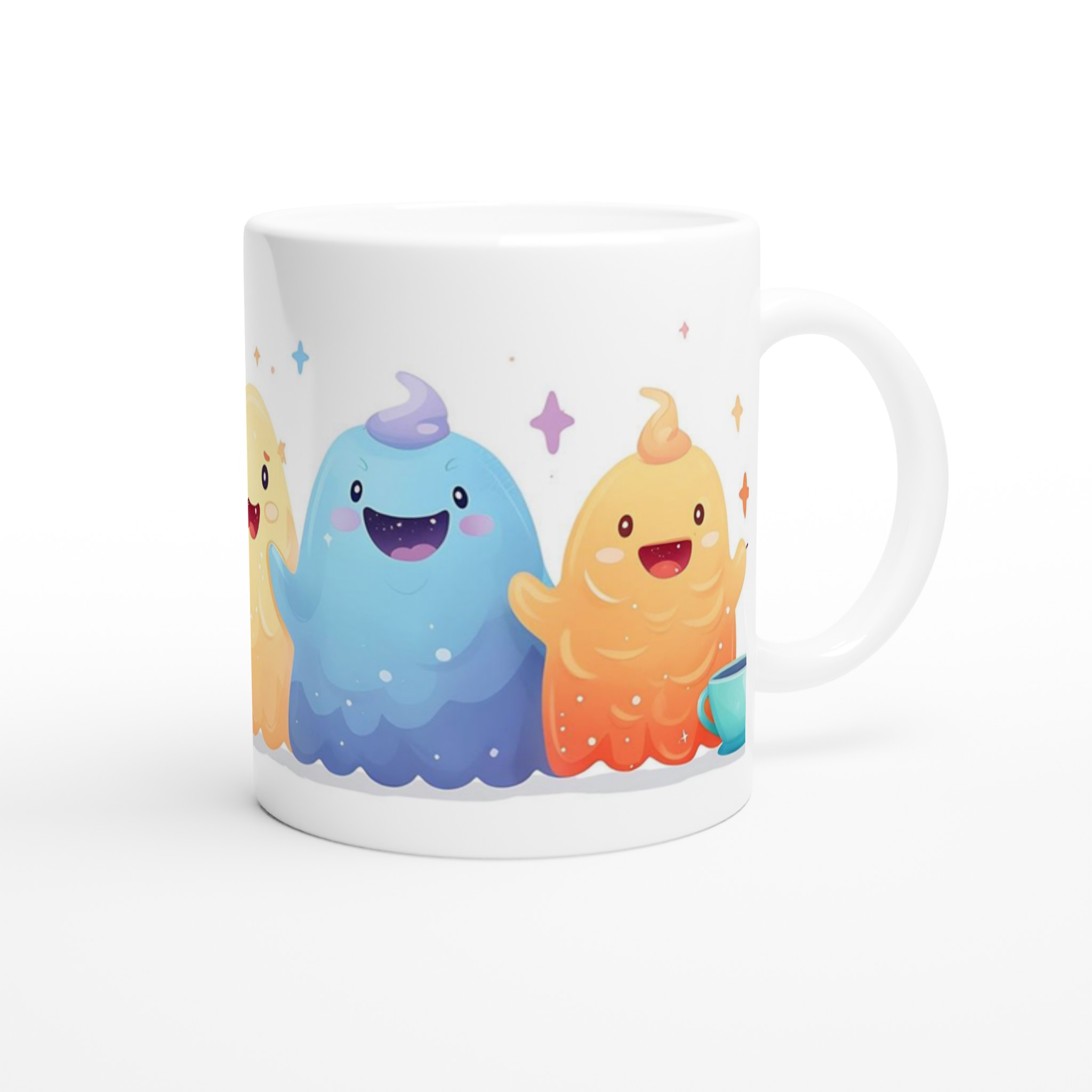 Färgglad 'Kawaii Monsters' Keramisk Mugg – 11oz, Perfekt för Lekfulla Kaffestunder i Valfri Färg! 9 6a34242e-3ff3-48cd-92d7-d7bb3f33de9e