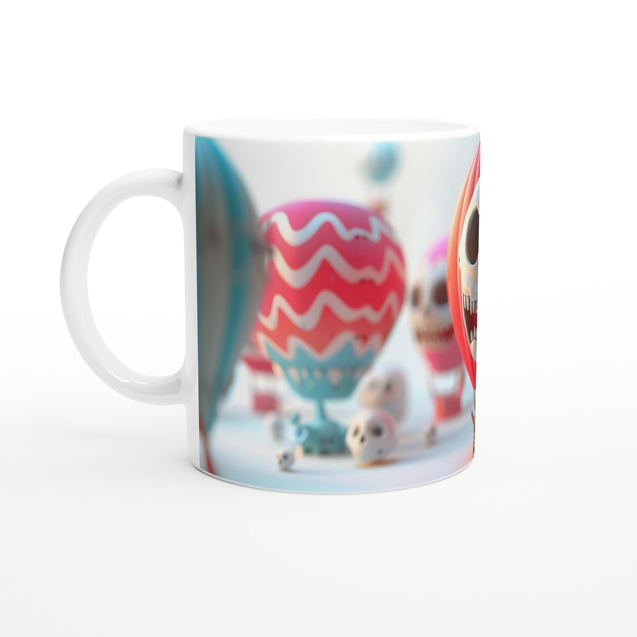 Skellettballong 11oz Keramisk Mugg – Färgglad Halloween eller Fest Favorit 1 6a5a0c26-7cdc-49eb-ab43-c2d6f45cb216