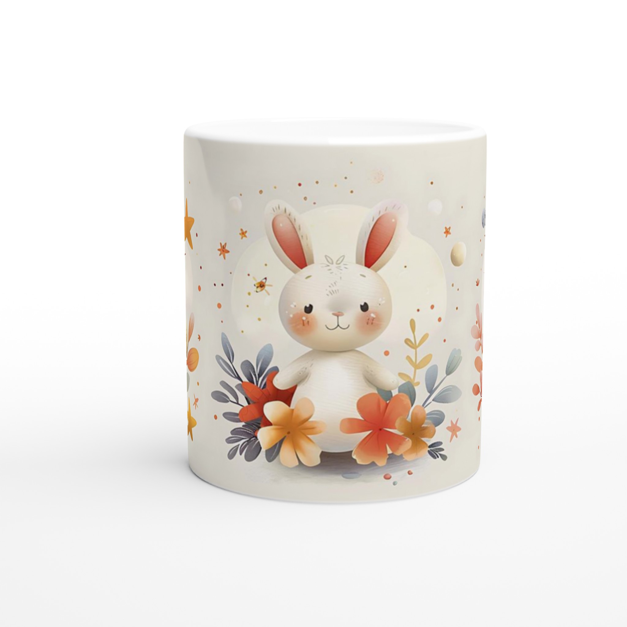 Söt Kanin- och Vänner Mugg: En Charmig 11oz Keramisk Mugg för Små och Stora Äventyr 8 6a5a593c-6778-46b9-b615-39c0d5e8860e