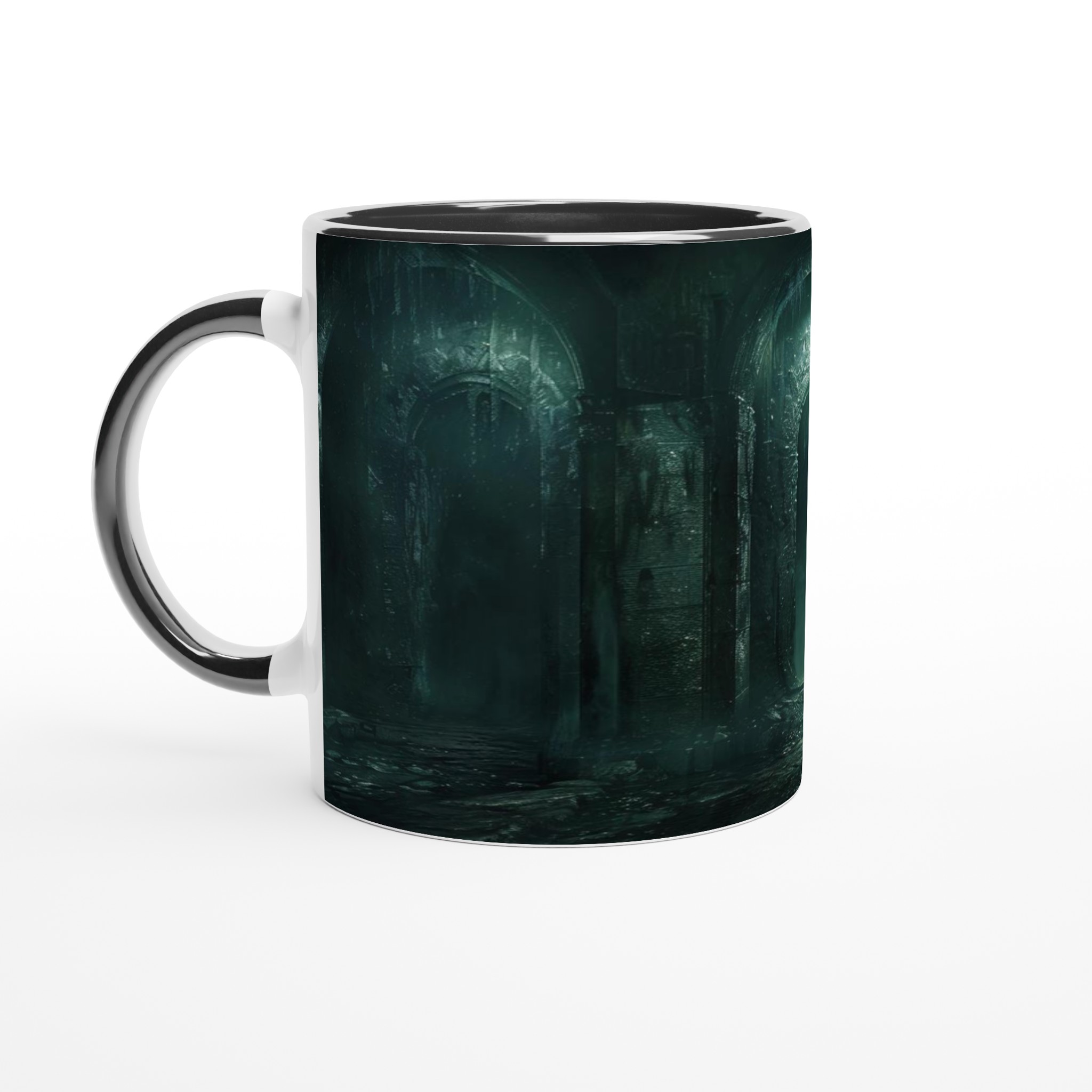 Vit 11oz keramisk mugg i tidlös vit – hållbar med lysande tryckmöjligheter 7 6abecb90-a991-4d3f-bb8b-2ca6fd08417e