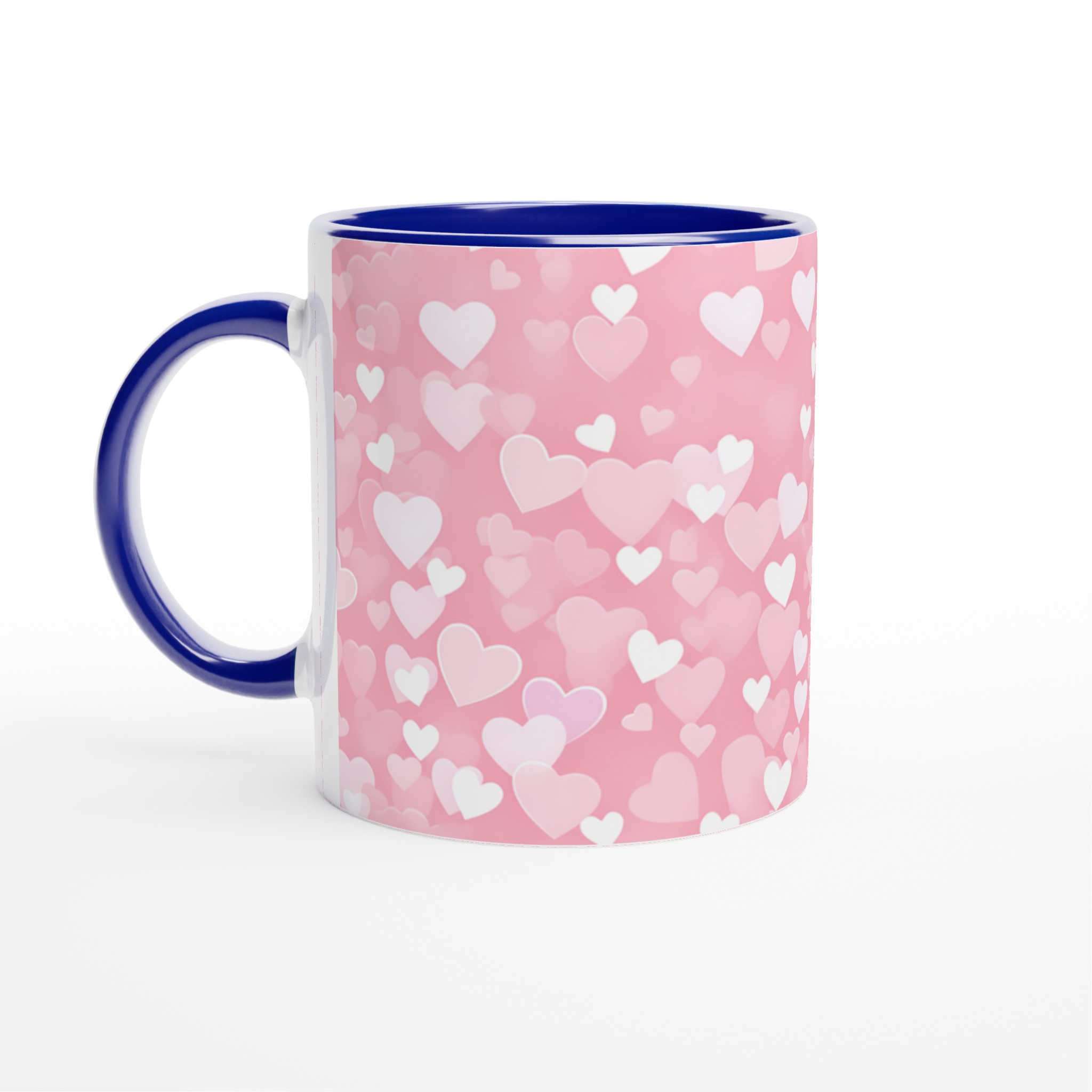 Rosa Kärlekshjärta Mugg - Romantisk Keramisk Mugg för Kaffe & Te i Flera Färger 4 6acb1d65-702c-4c02-85da-98ebb75e2d4c