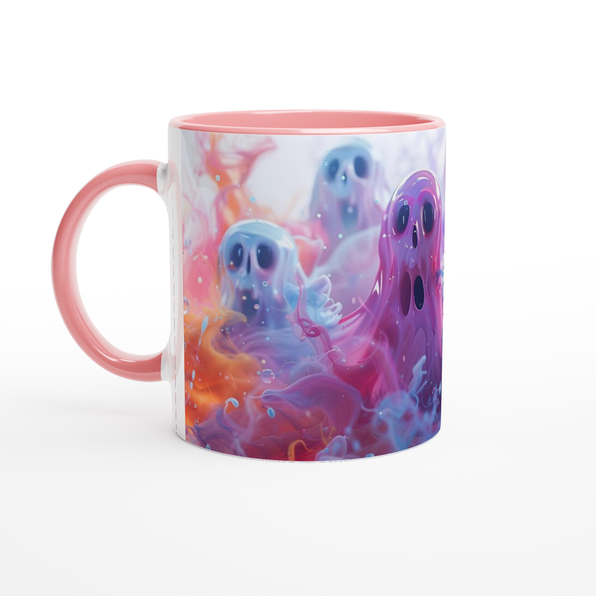 Mångfärgad Spökmugg i Keramik – 11oz Rolig Design i Flera Färgval 6 6ad7de0c-5551-44a7-994a-19e99333c4af