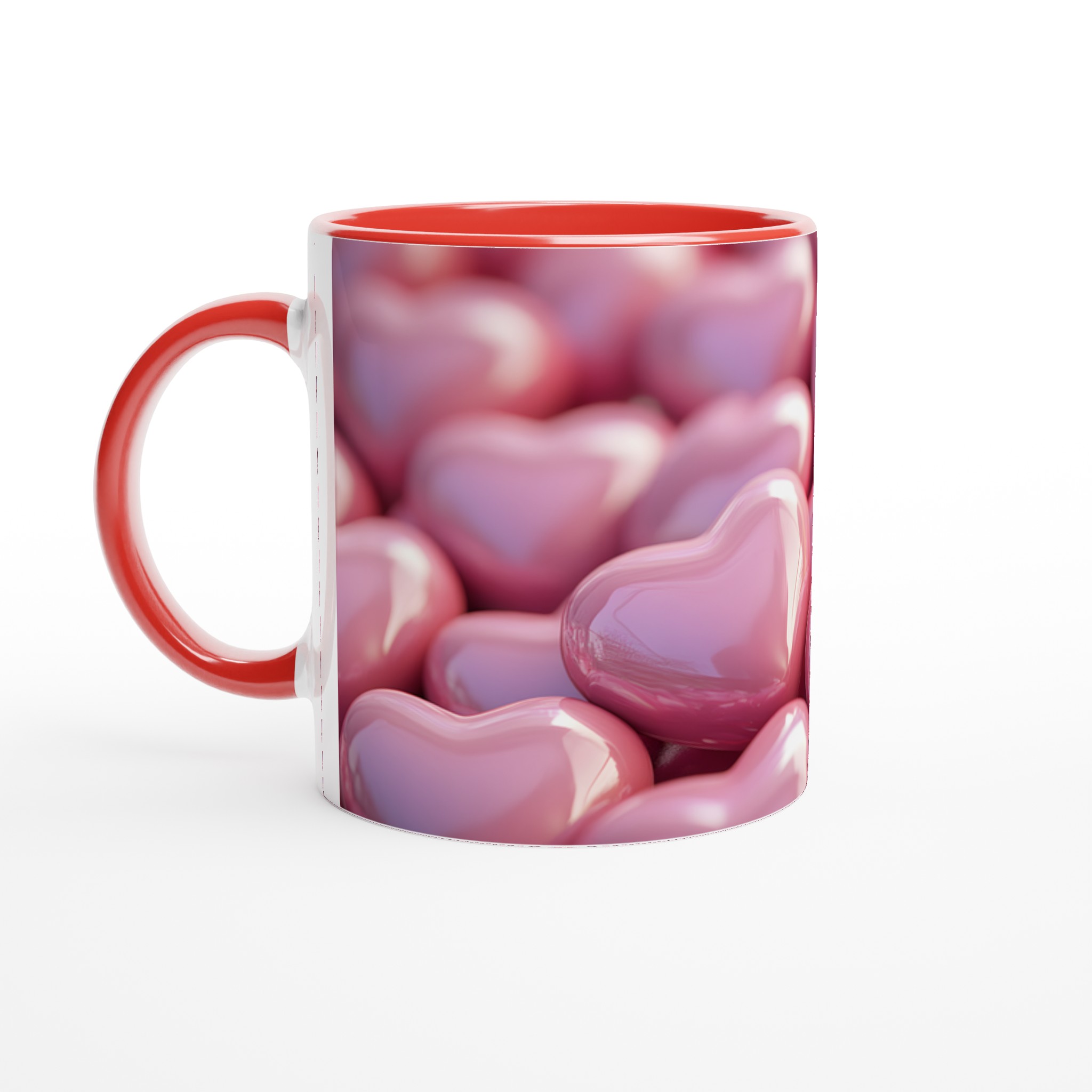 Kärleksfull 11oz Keramisk Mugg – Ge liv åt dina känslor med en touch av rosa glamour! 2 6b14415c-a1f5-4720-93d5-a707b7f14caf