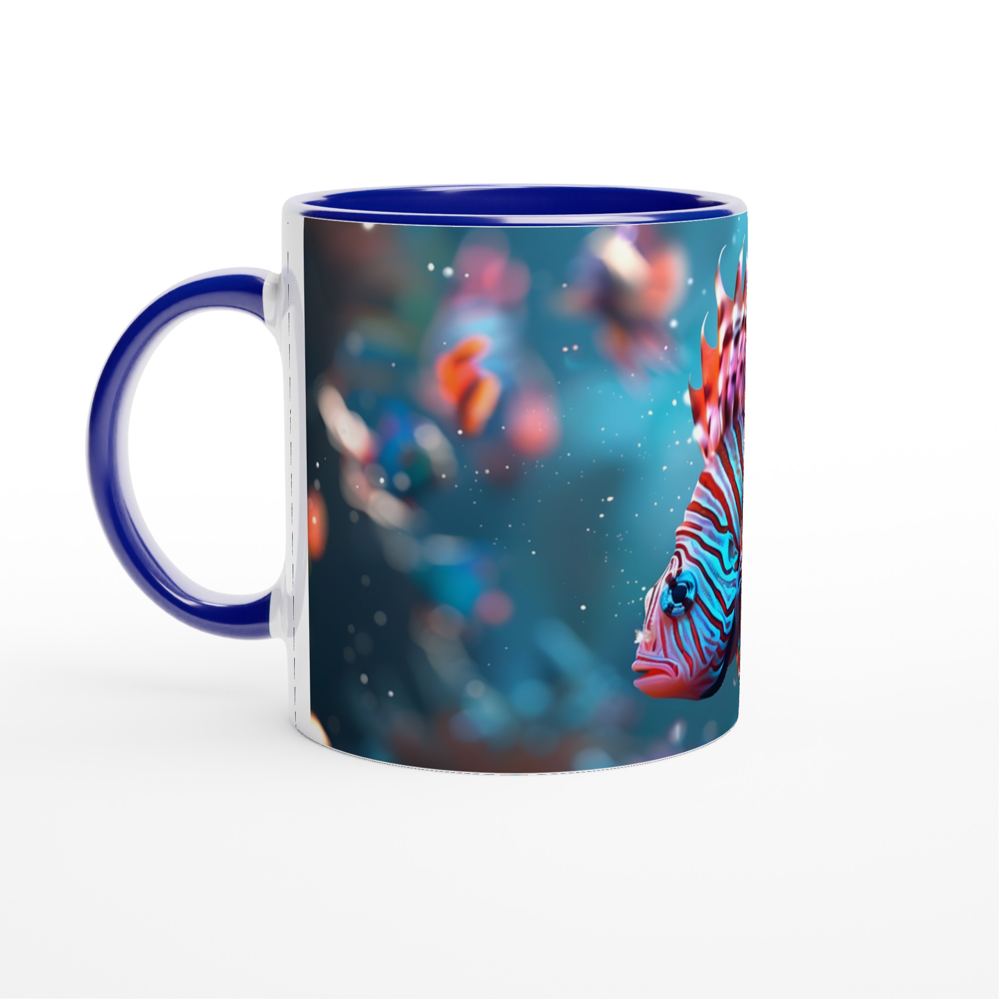 Exotisk Revfisk Keramisk Mugg – Färgglad Havsinspirerad Kaffekopp i Flera Nyanser 4 6b3d8264-c62b-4426-a5b4-89b3ac16f6fb