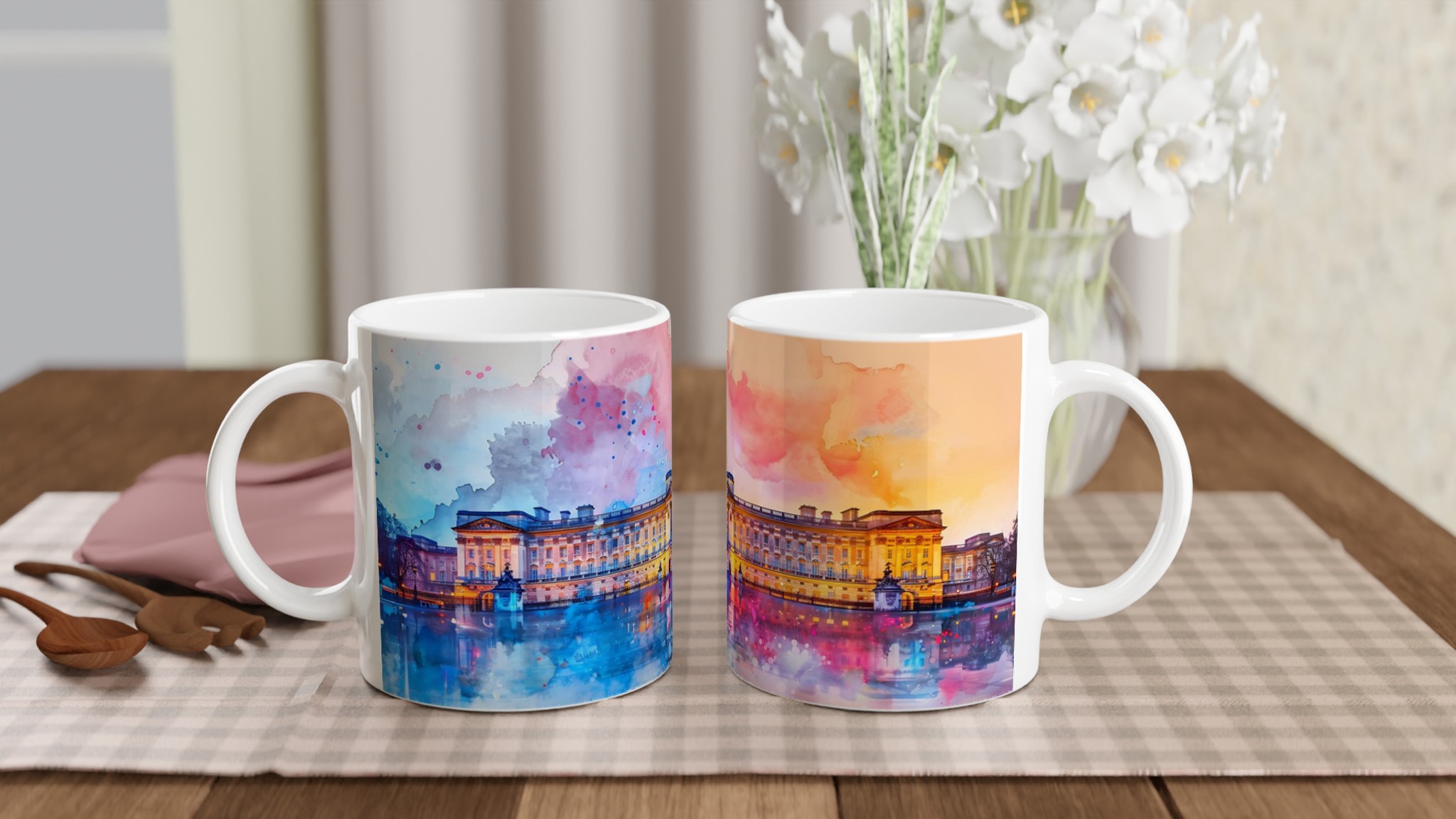 Buckingham Palace Akvarellmugg – Konstnärlig London Charm i Varje Klunk 10 6b5e996c-c6be-447a-ab93-88b68b64861c