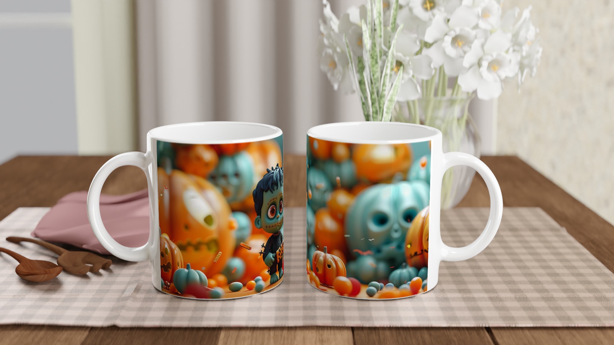 Söt Liten Frankenstein Mugg – Perfekt för Halloween & Kaffestunder i din favoritfärg! 10 6b67925b-ab22-456d-8488-2ce7157a1743