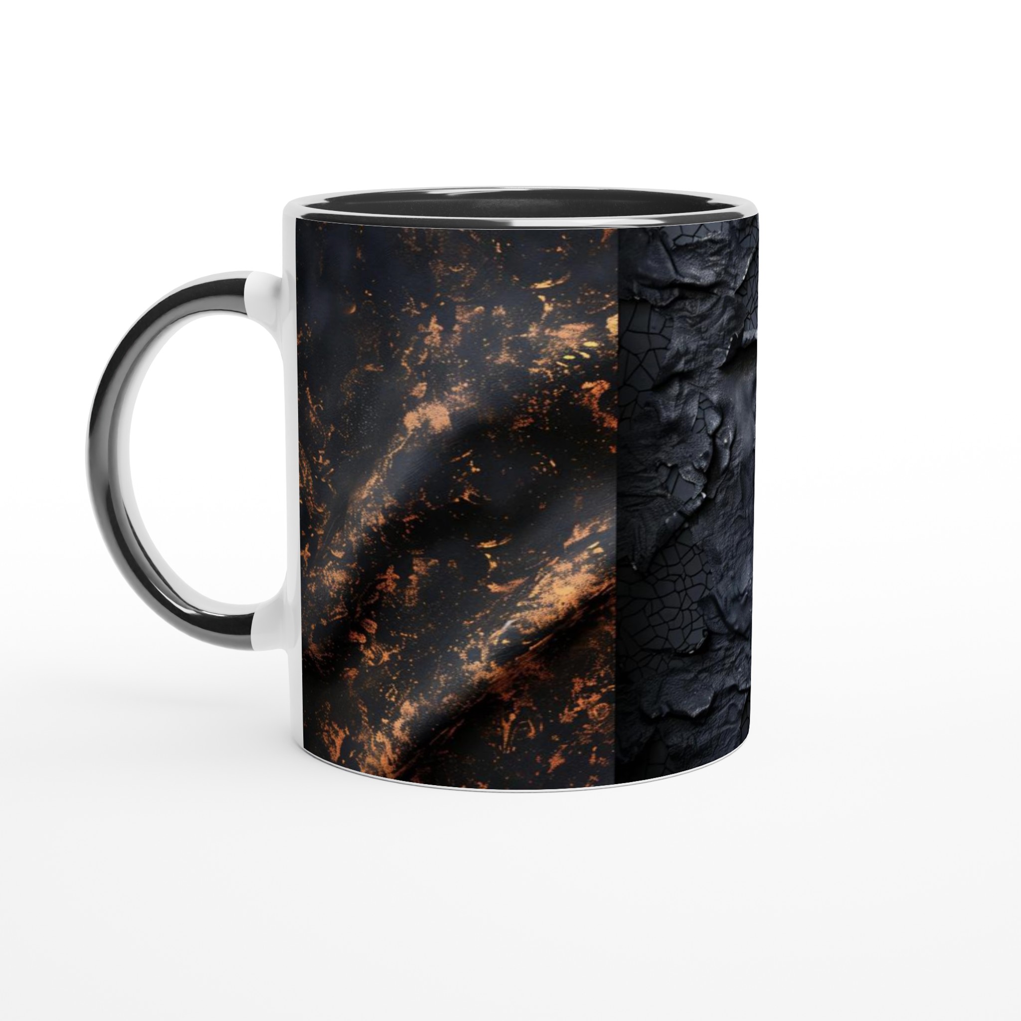 Abstrakt Mörk Textur 11oz Keramisk Mugg – Anpassa Din Stund med Färgval 7 6b6de352-5575-418e-a8e6-86c3684aa134