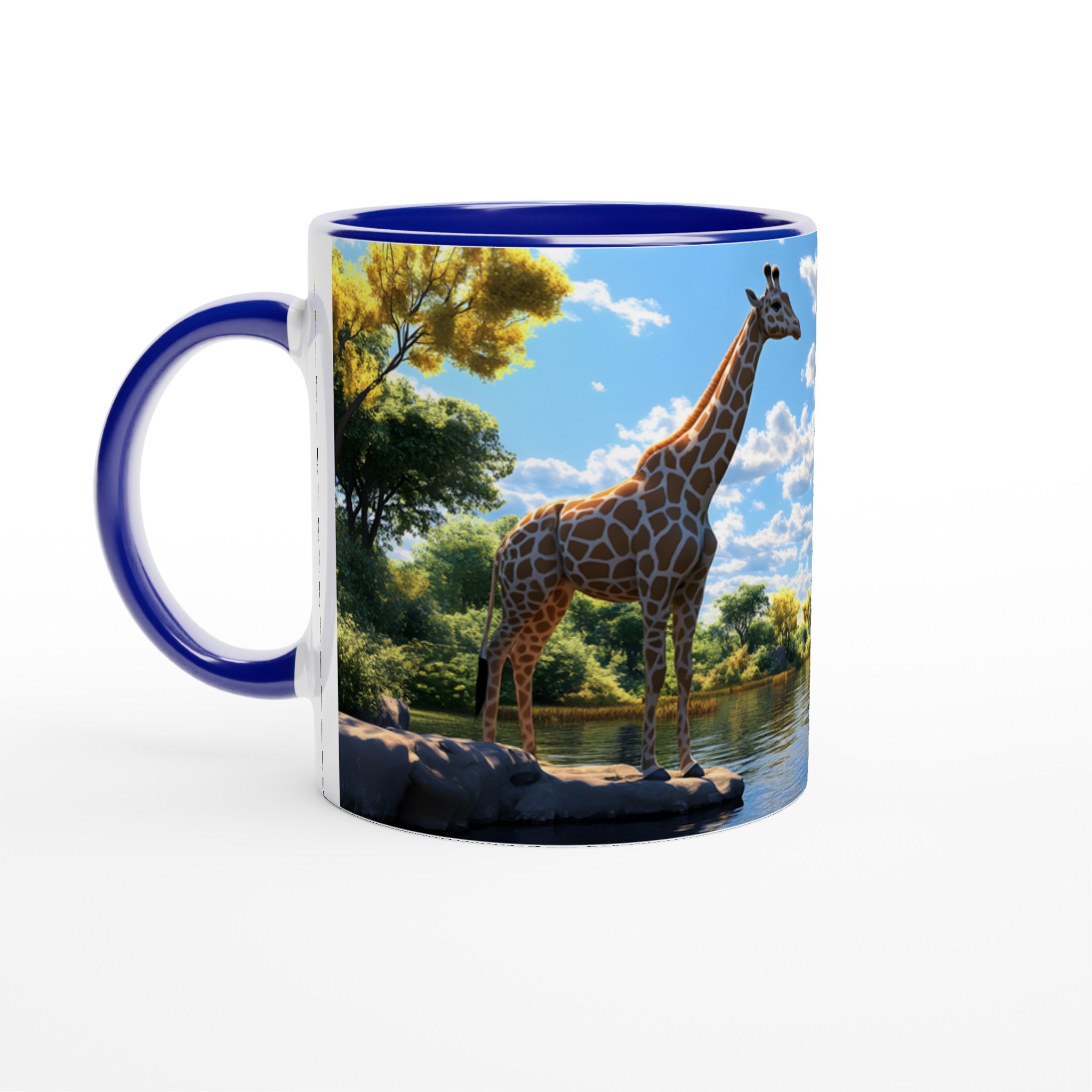 Giraffe vid Vattnet – 11oz Keramisk Mugg för Naturälskaren 2 6b81d40a-9c3b-4a60-a2cd-844f0e6a7cc3