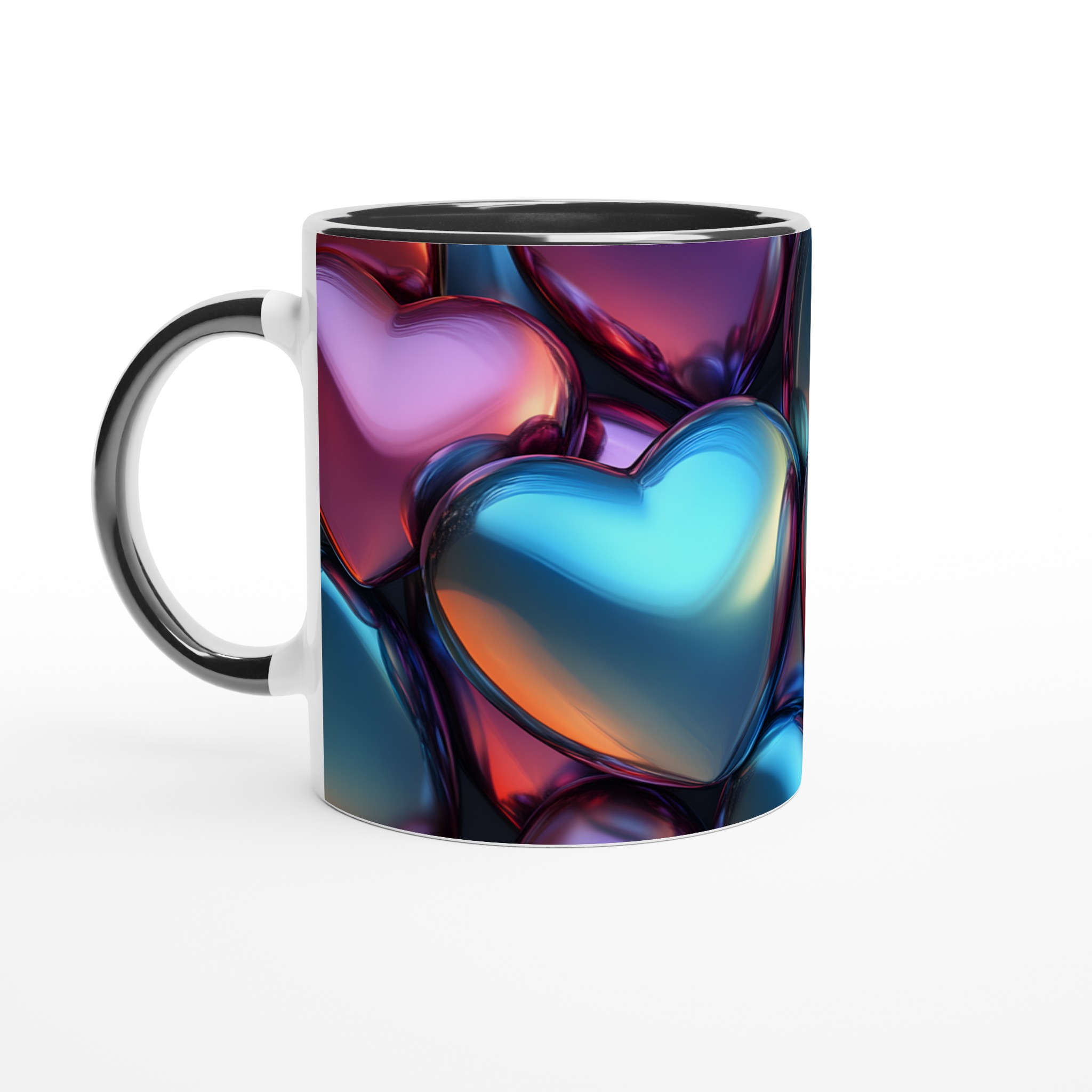 Kärlekens Färgspel Keramisk Mugg - 11oz Vit för Levande Tryck 7 6bac7905-26e9-4bf9-9b00-15bbd67b2f65