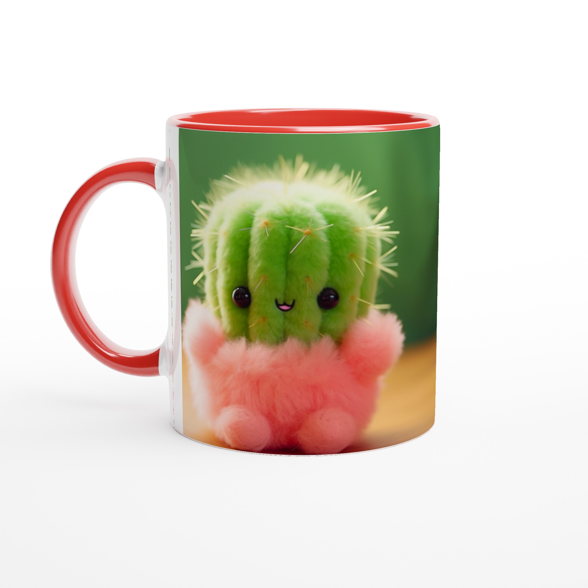 Söt Kaktusmugg – 11 oz Keramisk Mugg för Glädjefyllda Fikamoment, Tillgänglig i Flera Färger 2 6c4bb4f1-26c5-4d70-bee5-8d1d829cd624
