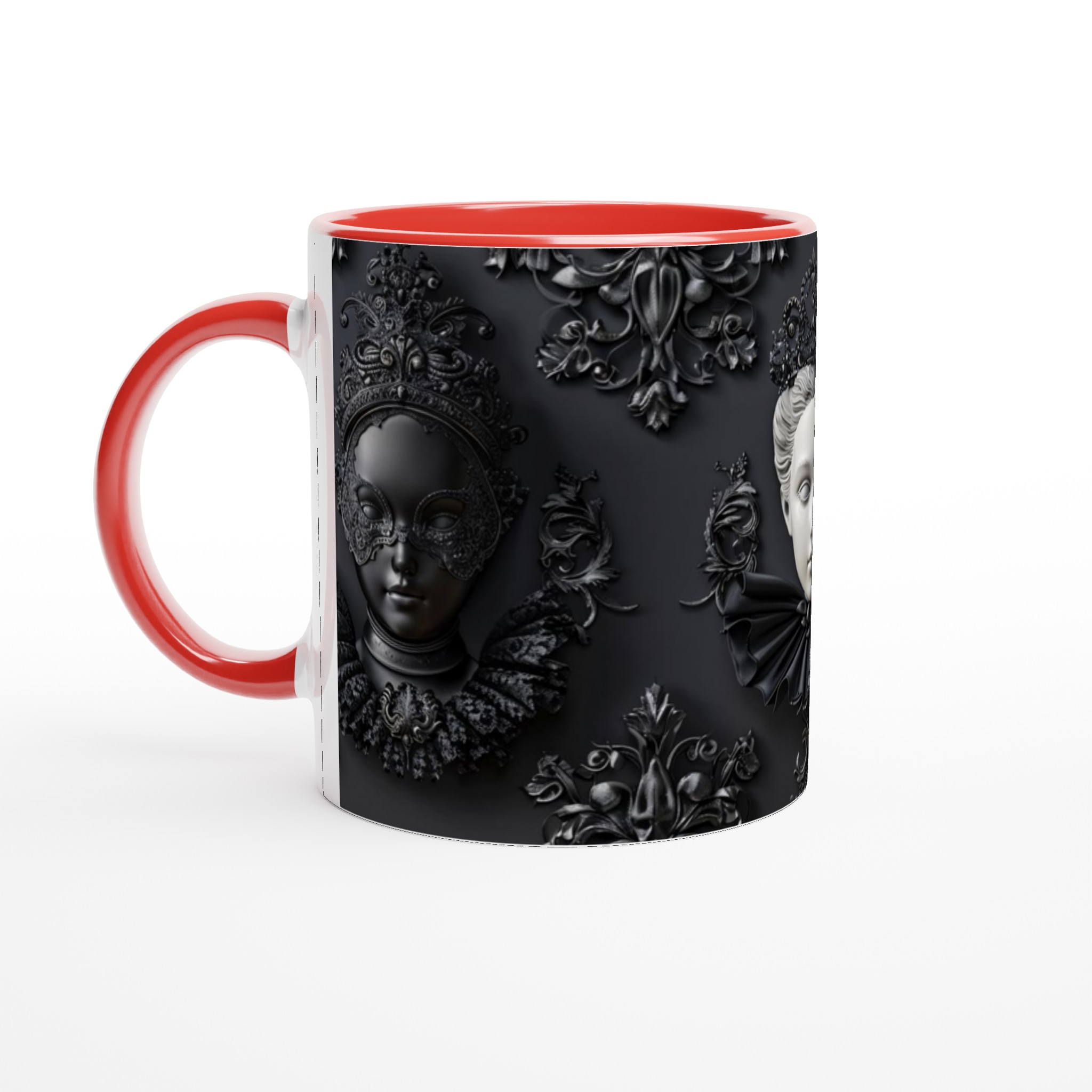 Vit 11oz Keramisk Mugg med Gotisk Elegans – Välj Bland Sju Djärva Keramiska Färger 2 6c4d5dba-8c42-4d8b-9738-c28fd81ba4fc