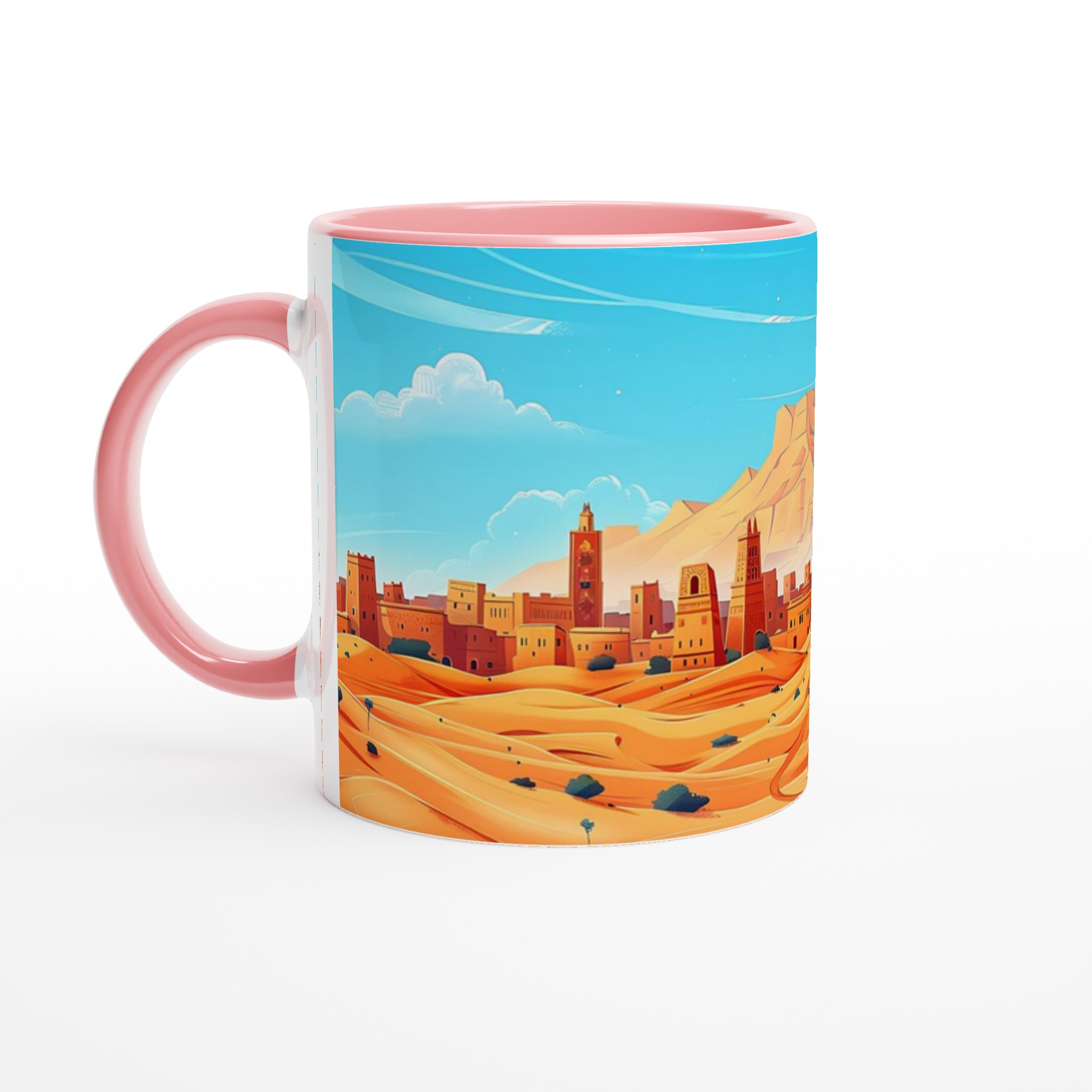 Marrakech Desert Dream: 11oz Keramikmugg – Välj din färg! 6 6ca7c815-276f-43cb-ac4a-50b382a16978