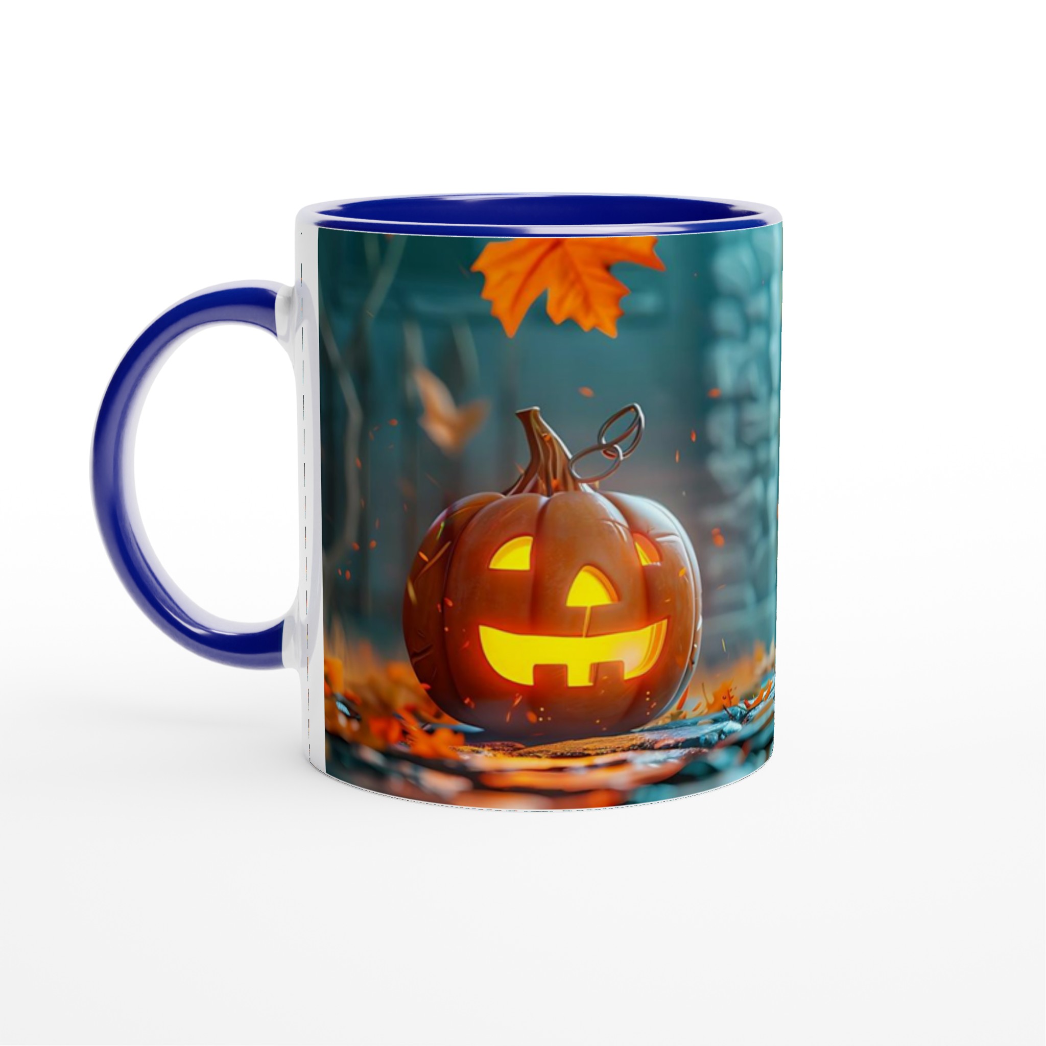Mystisk Miniriddare & Lysande Pumpa – 11oz Keramisk Mugg för Äventyrliga Själar 7 6d779d2d-b6a3-494d-83b2-bbeaf39f60da