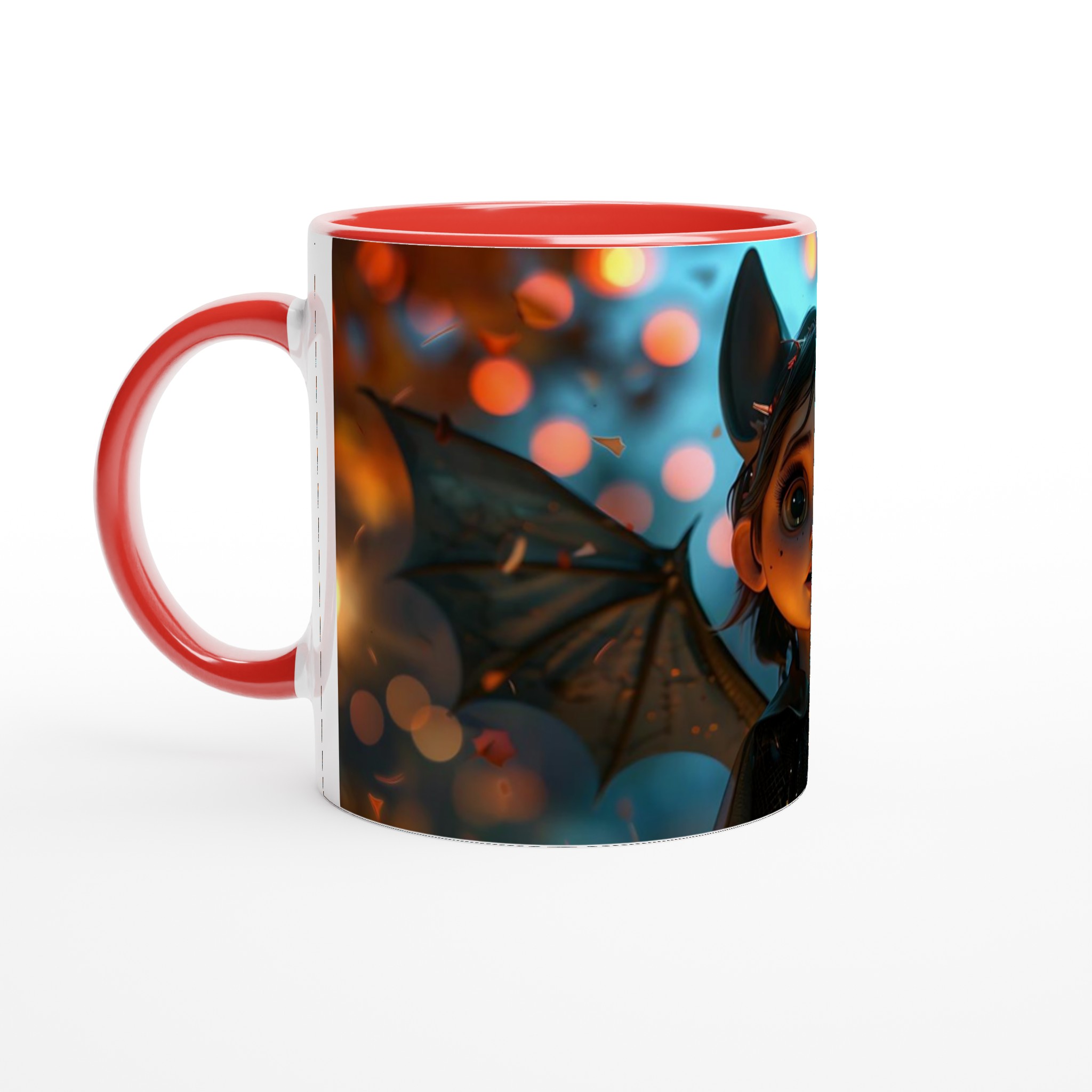 Förtrollande Liten Vampyr Mugg – Personlig Halloween-present i Flera Färgval 5 6e123676-c679-4602-91d1-6321fc63de33
