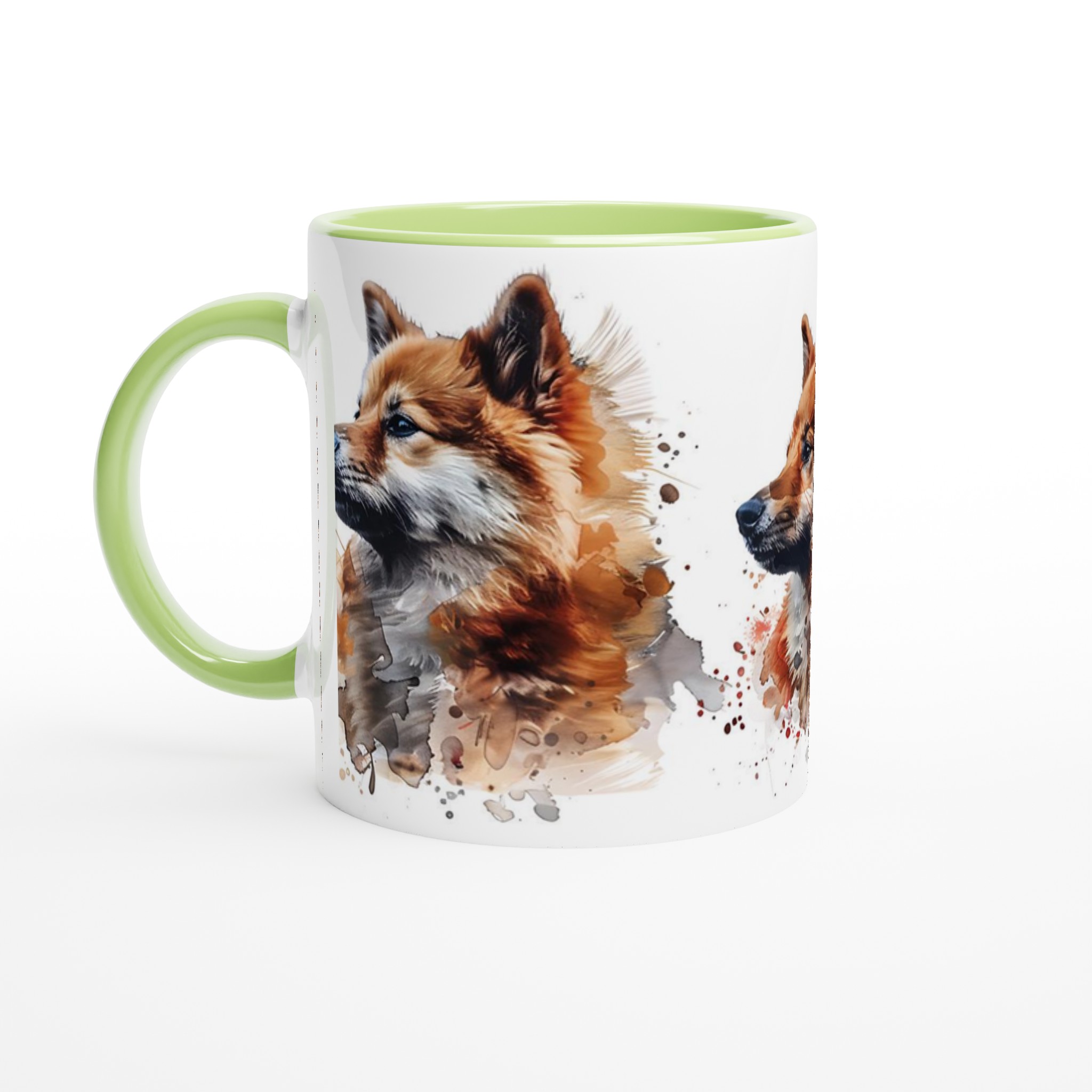 Akvarell Shiba Inu Mugg - Hundkonst för Kaffeälskare i Din Valda Keramikfärg 6 6e4d4b39-22f7-436a-a4c2-af5d92b35157