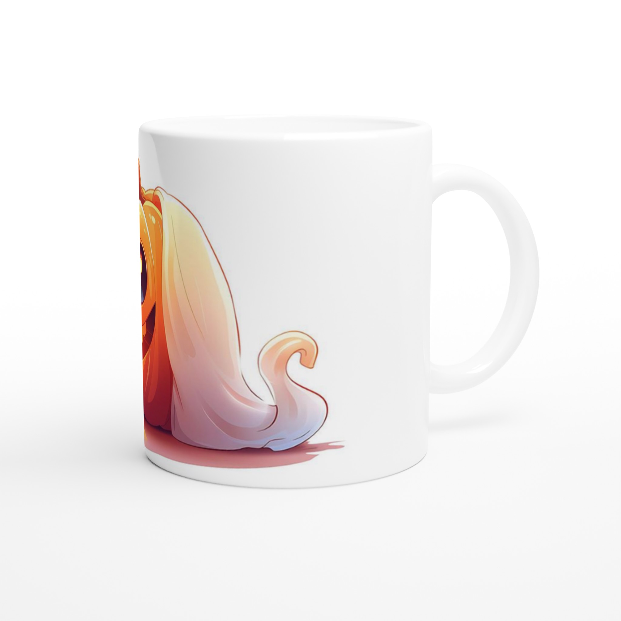 Busig Halloween Pumpa Mugg – Lysande Vit Keramisk Mugg för Skrämmande Goda Drycker 9 6f11575d-a89e-4278-a2c5-5b12b953bee3