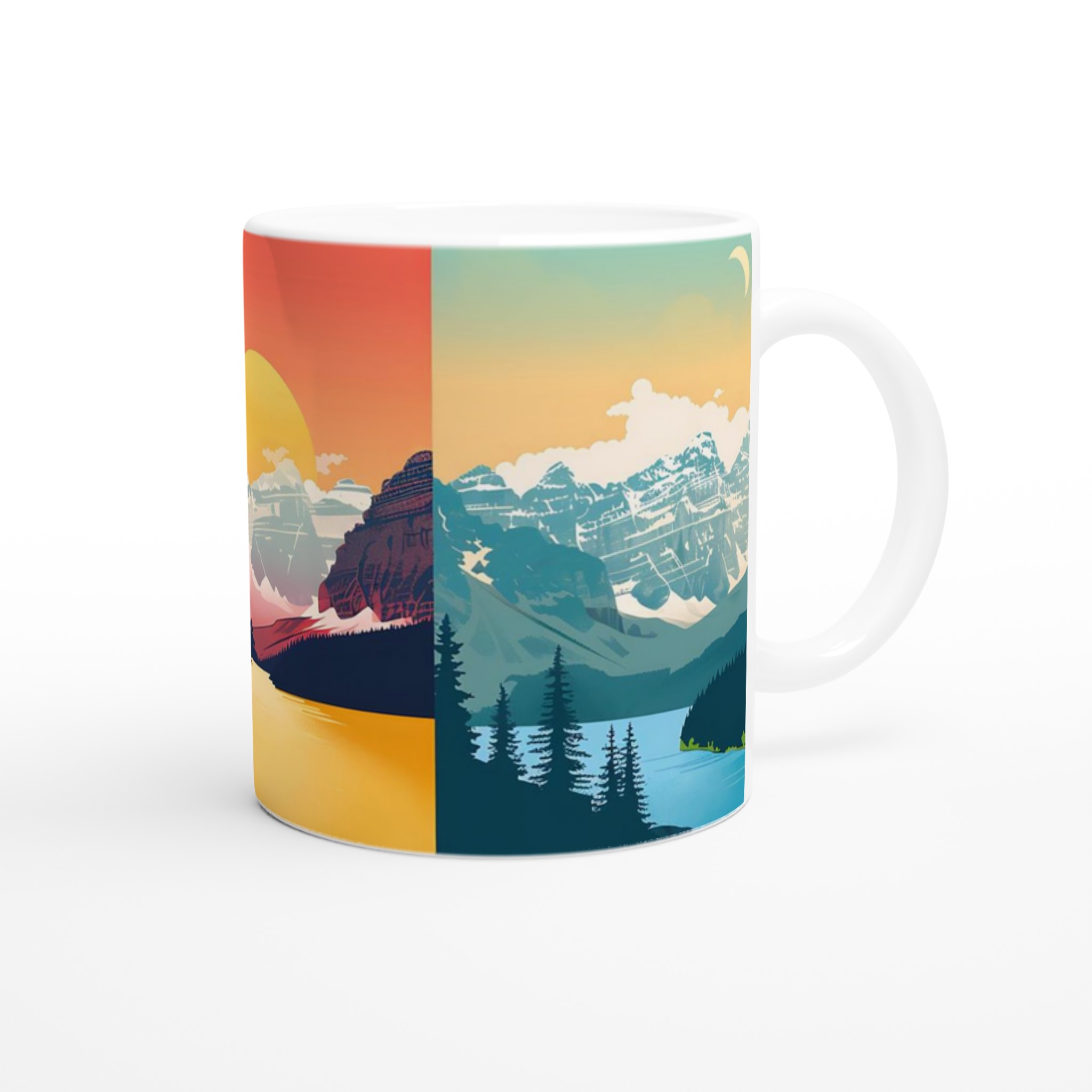 Majestic Mountain Lake Mugg – Välj din Färgstarka Utsikt! 9 6f197044-1076-4ef9-ab20-3cb7bc885c54