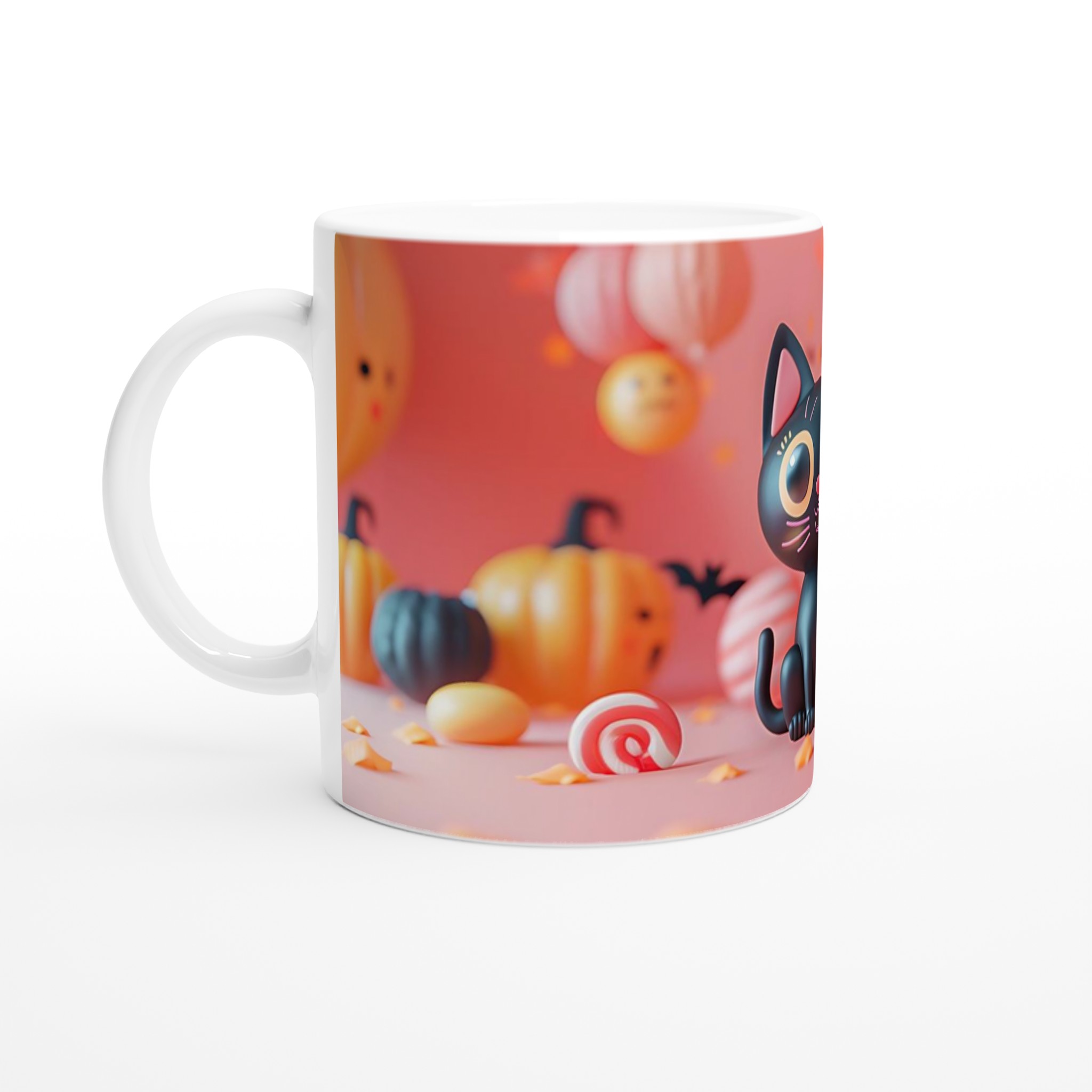 Söt Halloween Katt & Pumpa Mugg - Perfekt för Höstens Mys & Skrämmande Goda Drycker 1 6f4d334b-daa6-42fa-801b-80bf16fba274