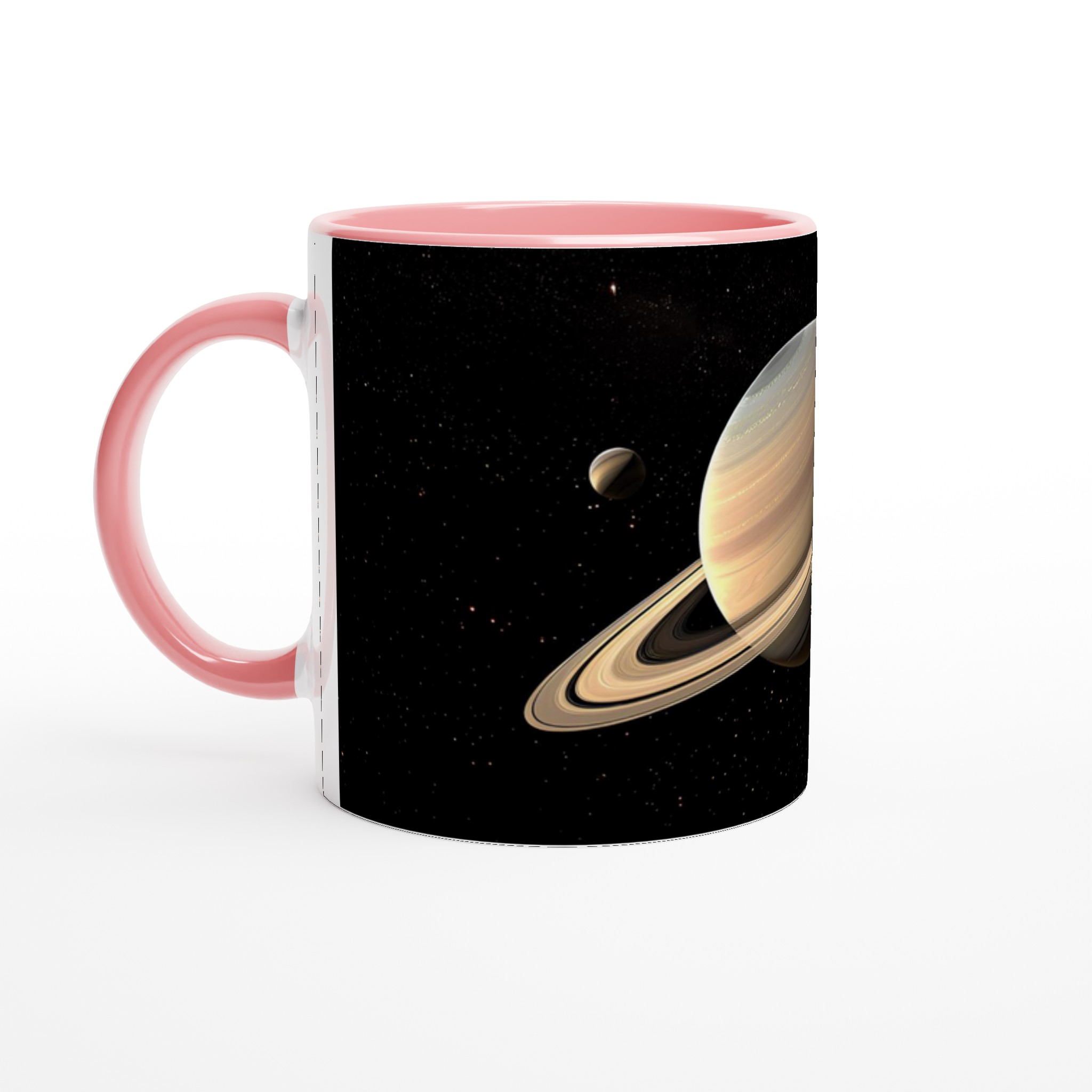 Saturnus Kosmiska Mugg – 11 oz Keramikmugg i ditt Val av Färg 6 6f65c977-78f1-4556-bb4b-e7cf2ca8bb25