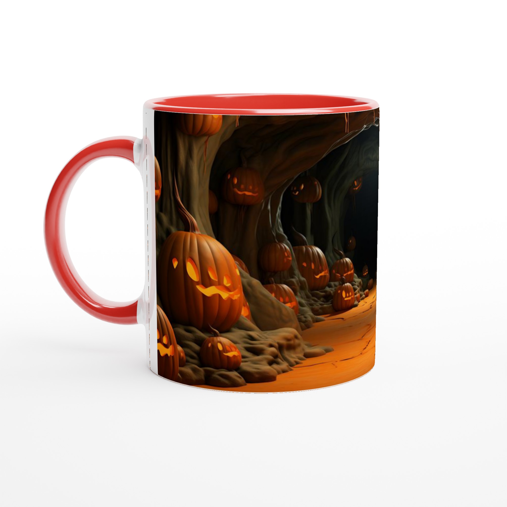 Mystisk Halloweengrotta Keramisk Mugg - Välj Färg & Låt Spökerierna Börja! 2 6f93a86f-9055-4b75-a497-3d898a823d27