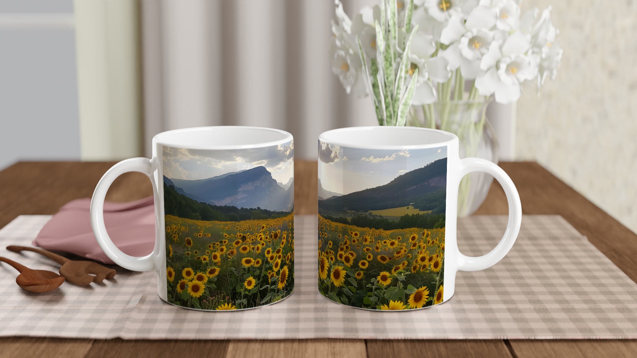 Solrosfältets Skönhet 11oz Keramisk Mugg – Välj Bland 7 Levande Färger 10 6fc929a3-18c9-44e8-b9e5-9a2350329940