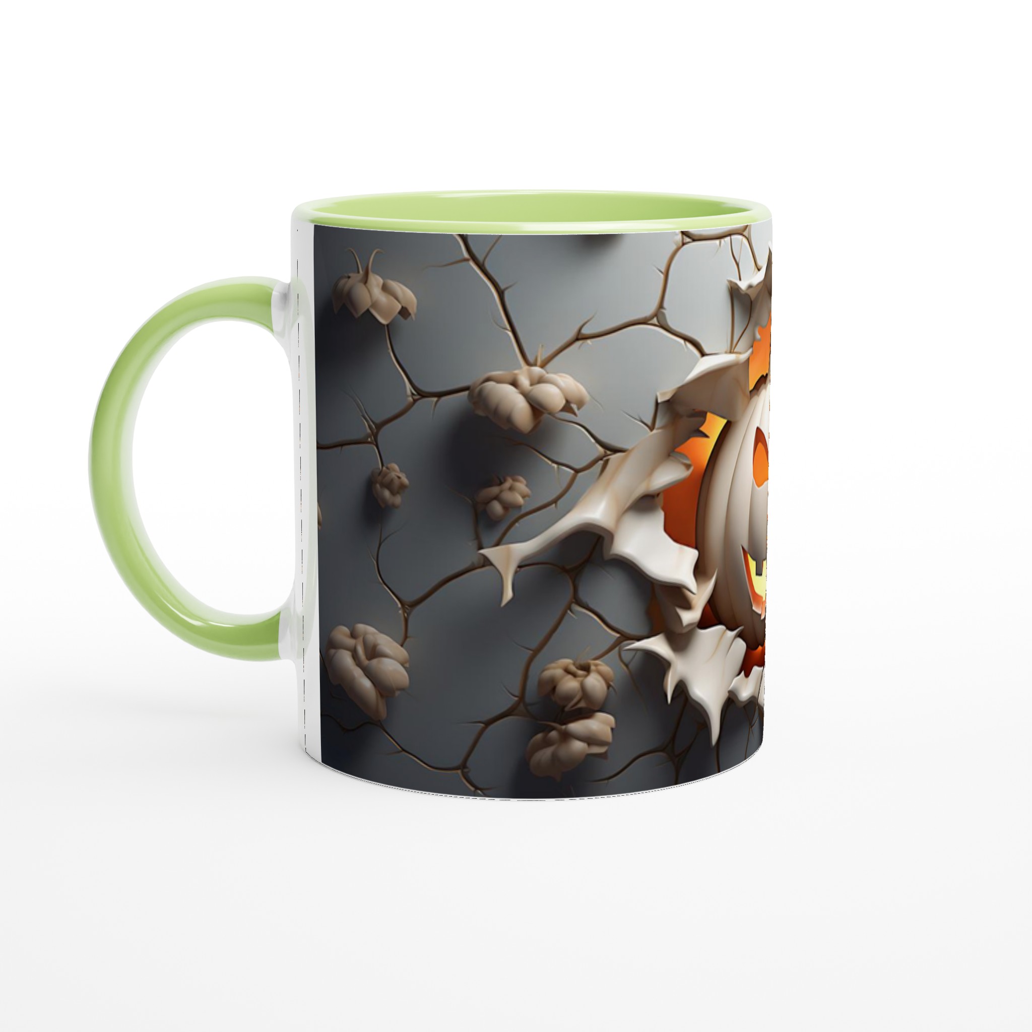 Läskig Pumpa Halloween Mugg – 11 oz Keramisk Mugg för Kusligt Mysiga Stunder, Välj bland 7 Färgstarka Nyanser! 3 6fcf6008-948f-4e04-8164-562e3873938b