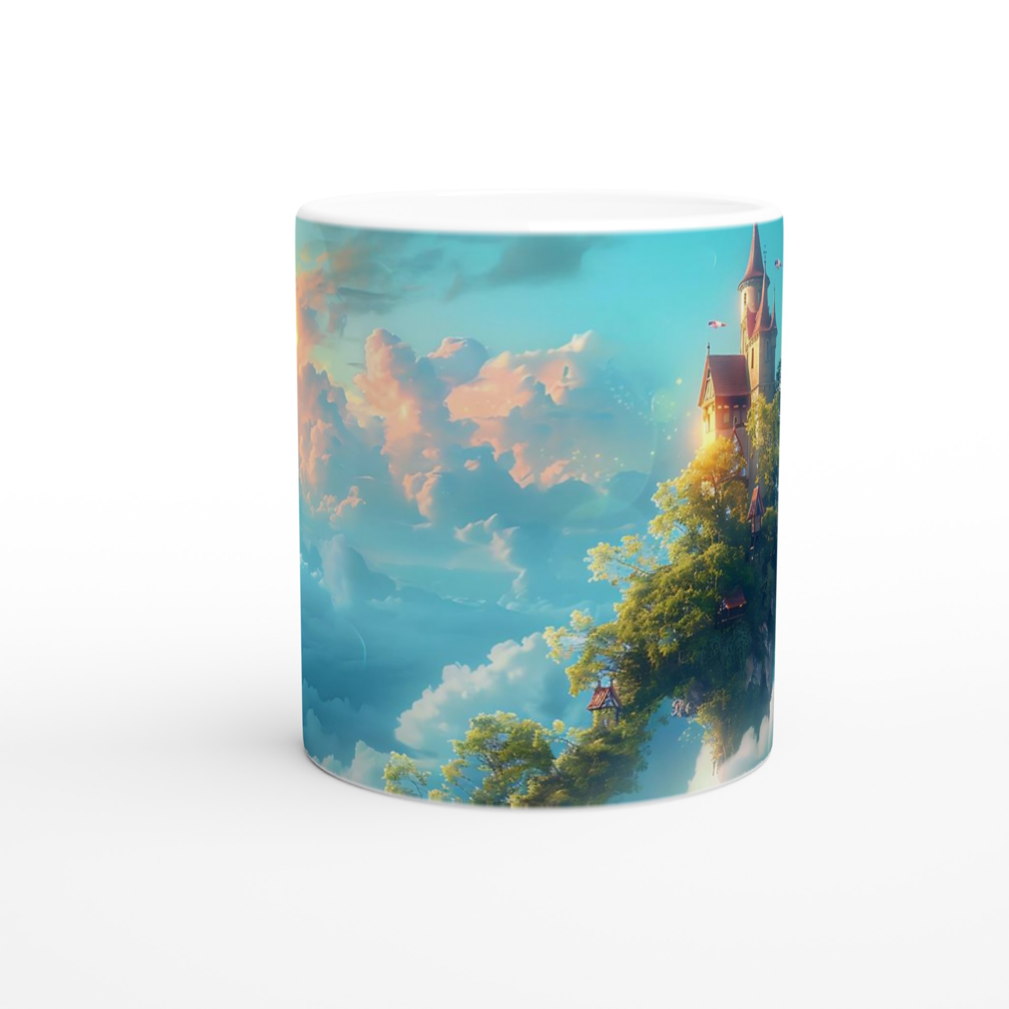 Drömlik Flytande Slott Keramisk Mugg – 11 oz Kaffemugg i Ditt Val av Färg för Fantasifulla Ögonblick 8 7006958e-e2d8-4235-a52f-692c7d1171a8