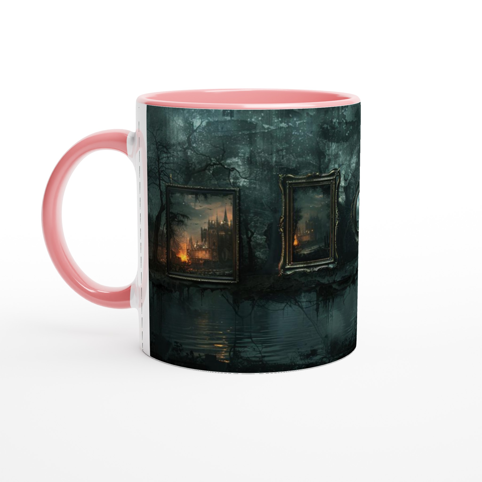 Vit 11oz Keramisk Mugg i Valfri Färg med Mörk, Mystisk Gotisk Stämning 6 70ec3c42-aa74-4edf-8327-804e5f275c8a