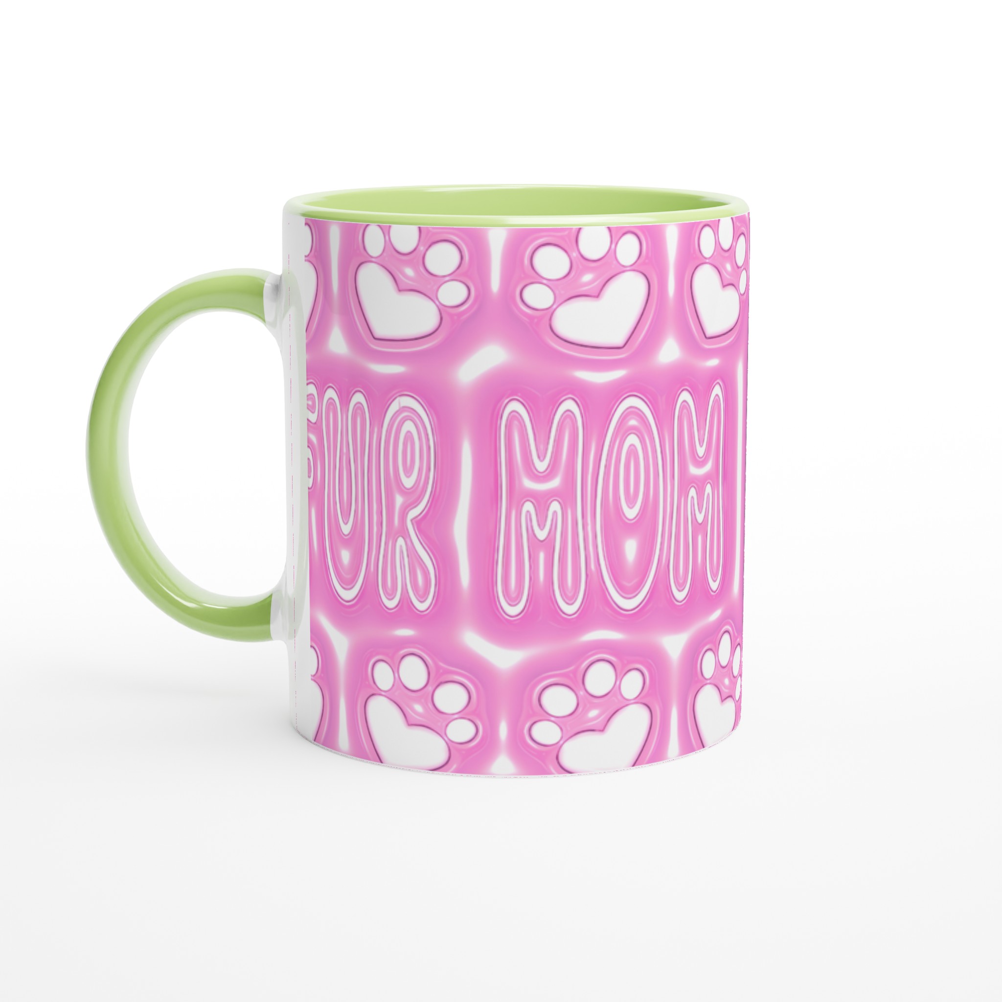 "Fur Mom" Pink Glazed Keramikmugg – Perfekt Gåva för Katt- och Hundälskare, Välj din färg! 3 70eec179-b2df-4a61-b526-6b1ffea49eb8