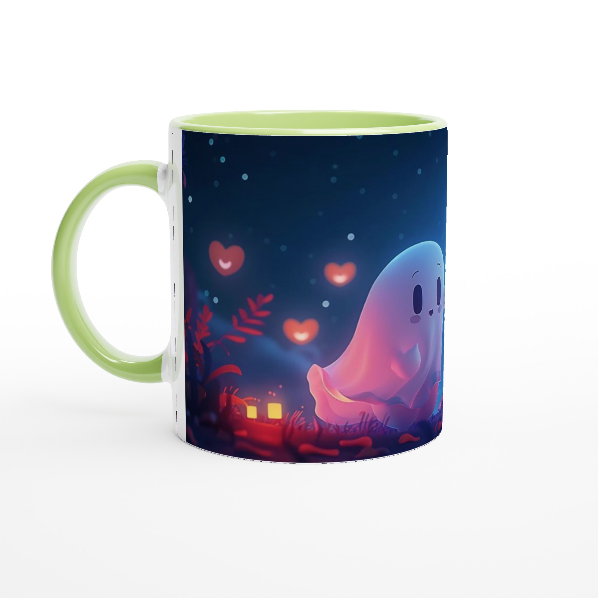 Söt Spöke Fullmåne Keramikmugg – Magisk 11oz Kaffemugg i Ditt Val av Färg 3 70f0a15d-cc3c-4aa7-bb1c-3c5bc6b15268