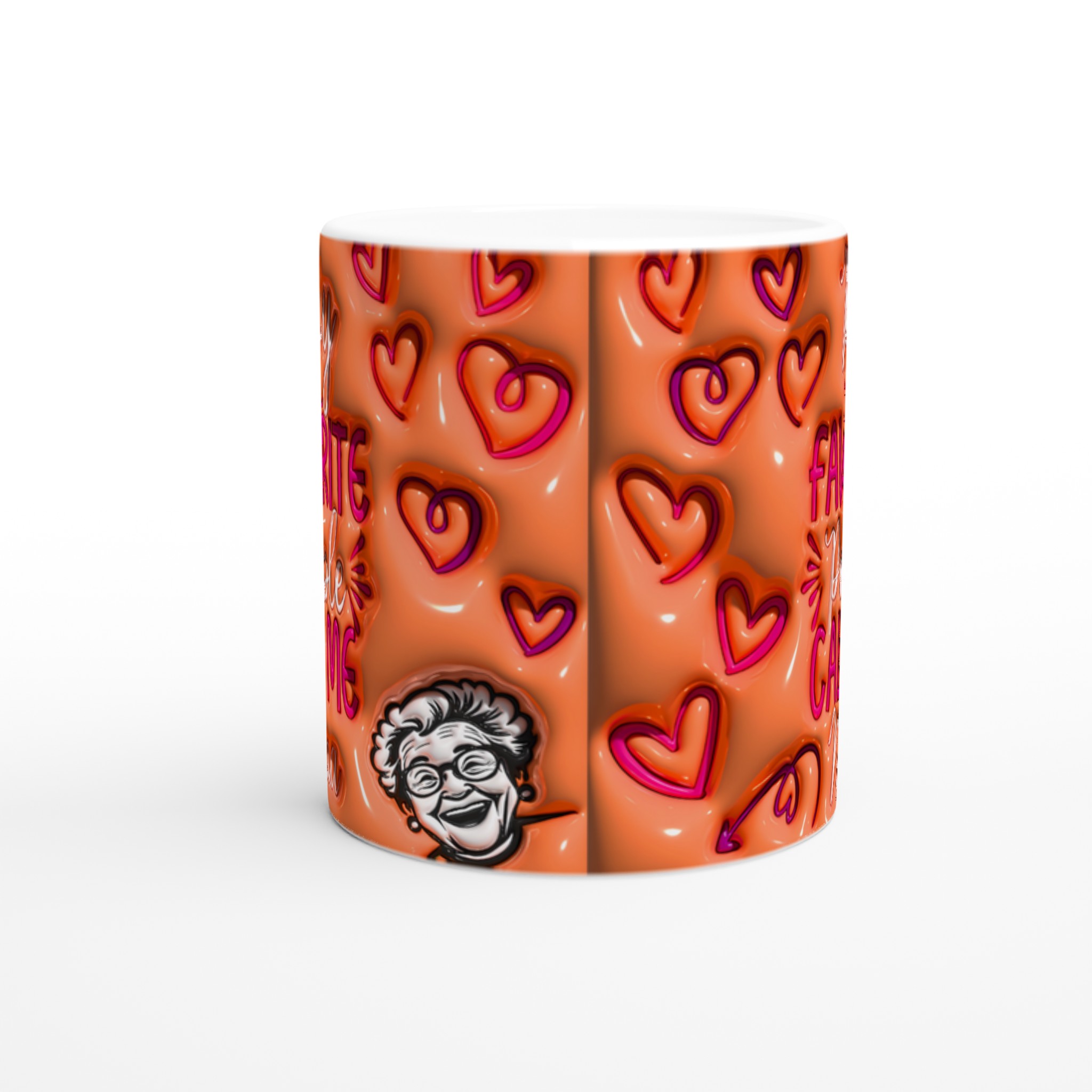 Min Favoritmugg: "My Favorite People Call Me Nana" Keramikmugg – En hjärtlig present till mormor/farmor 8 7104db91-e219-4eb5-a0cf-f8b802d38305