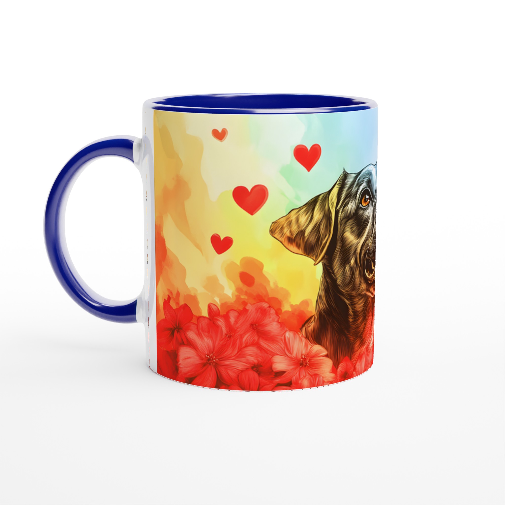 Kärleksfull Labrador Mugg – En Färgstark Keramisk Kaffemugg för Hundälskare, Välj Din Favoritfärg! 2 71d0b4f5-e483-4582-9076-e4dec26c303e