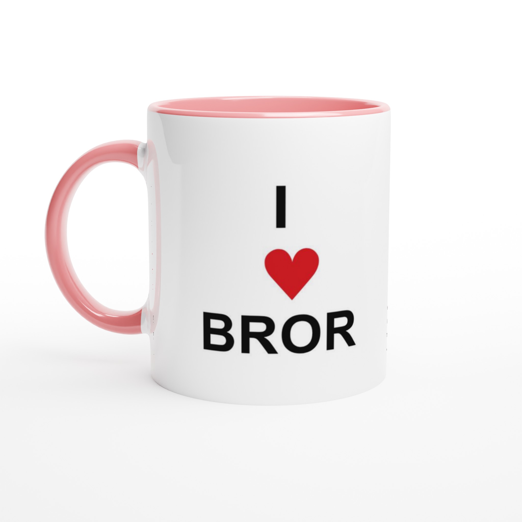 I ❤️ BROR Keramikmugg - Personlig Present till Bästa Brodern i Flera Färger 6 71d39e99-e774-4070-bb57-b331ac3ad3b9
