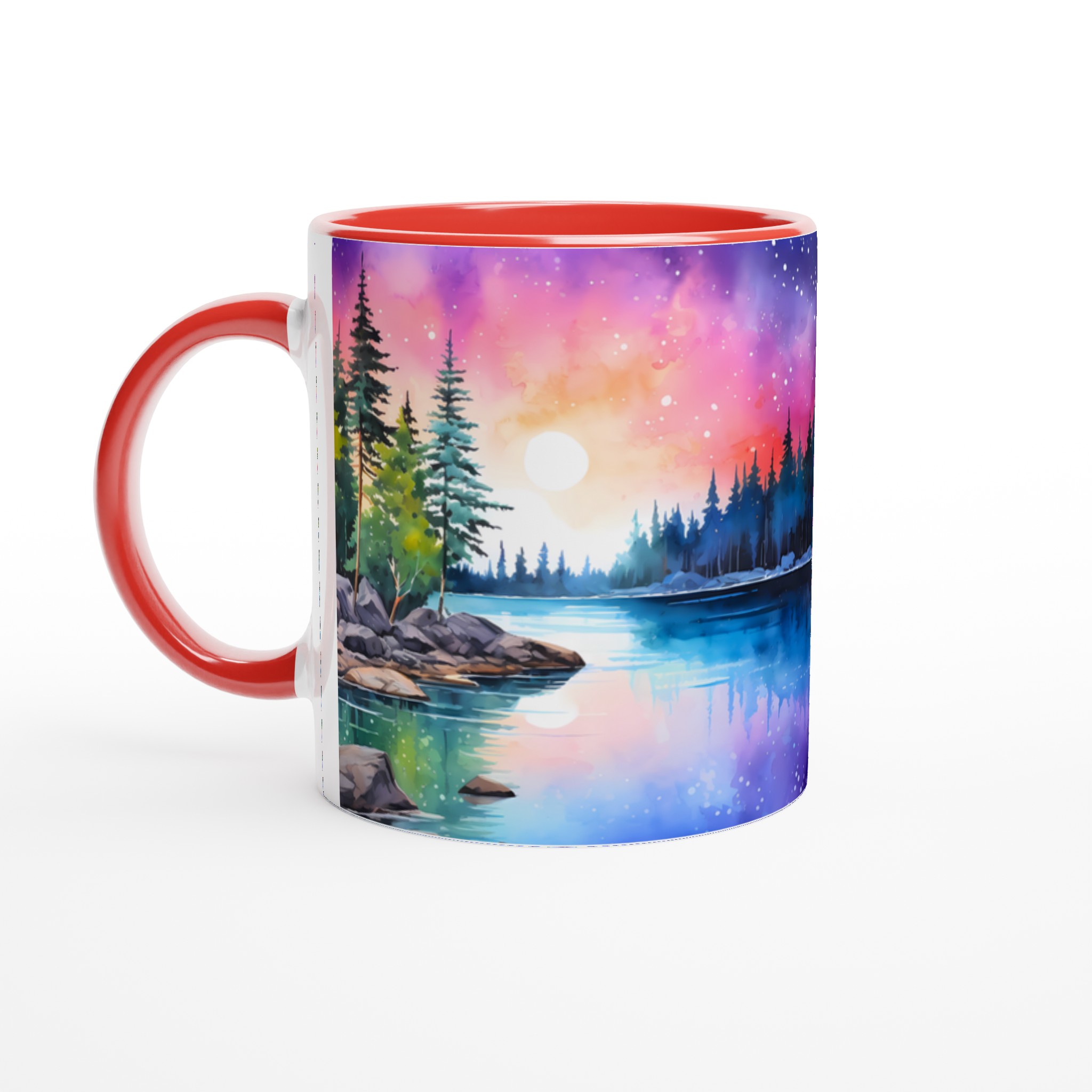 Magisk Skymning Keramikmugg - 11oz, Välj Bland 7 Levande Färger 2 720e0023-f3e3-4850-bf8c-f4d2583c186e