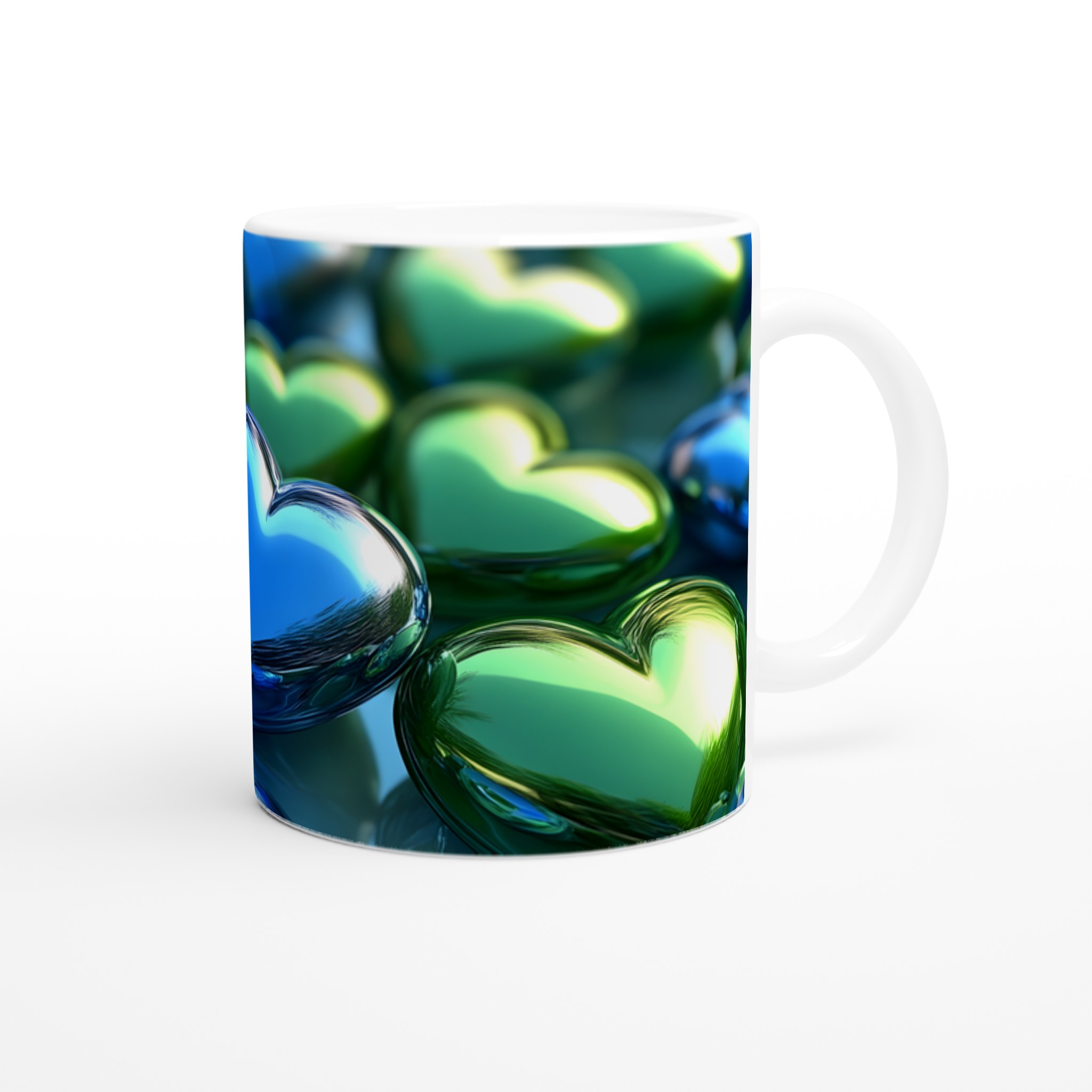 Kärlek i Blått & Grönt: Personlig 11oz Keramisk Mugg 9 7281df7a-cfd3-4892-8661-802dfae8bbf7