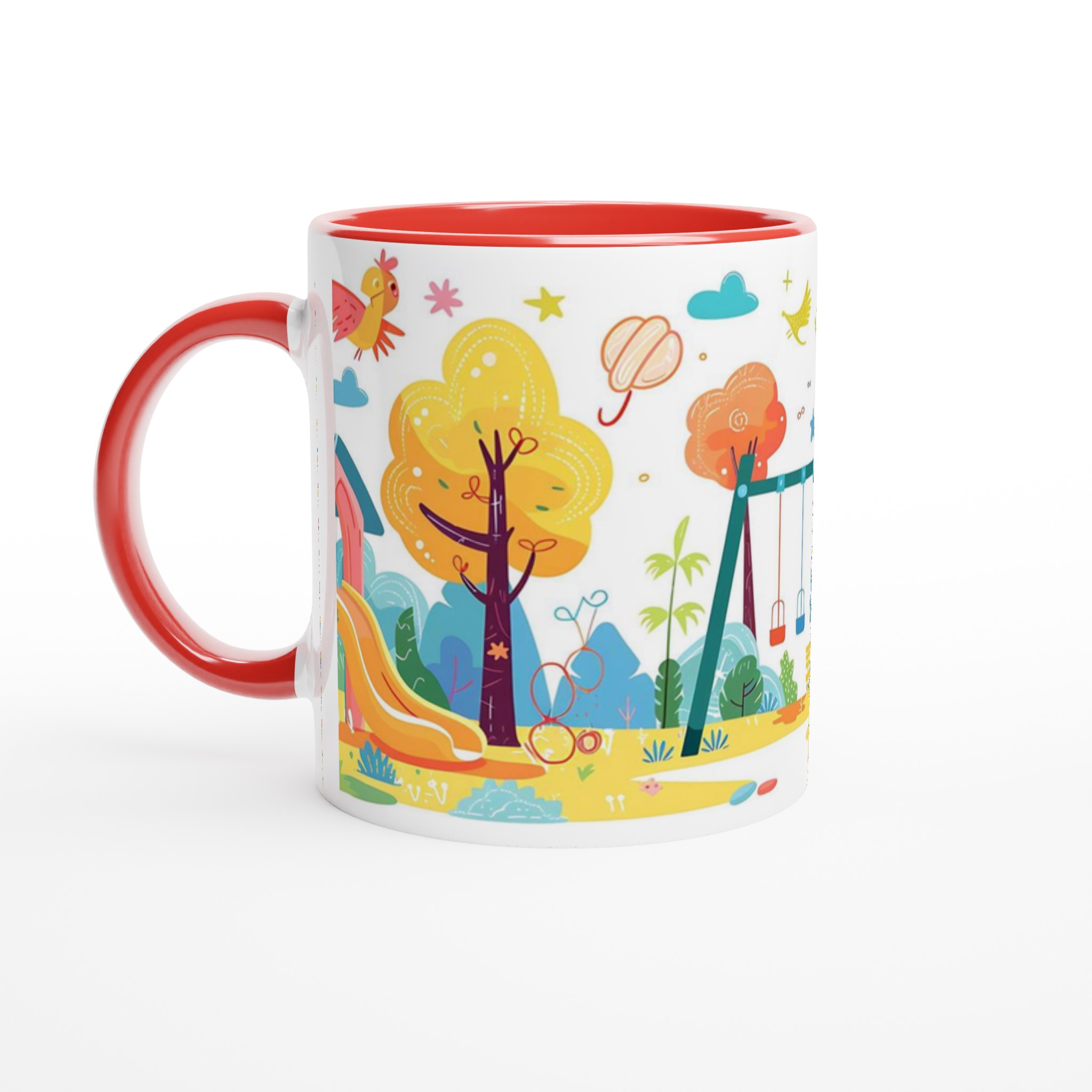 Lekfull Keramikmugg 11oz – Barnsligt Motiv i Varm Höstfärg, Välj Bland 7 Levande Nyanser! 2 7289f029-70cb-42cd-a3cc-d92cfe0c3383