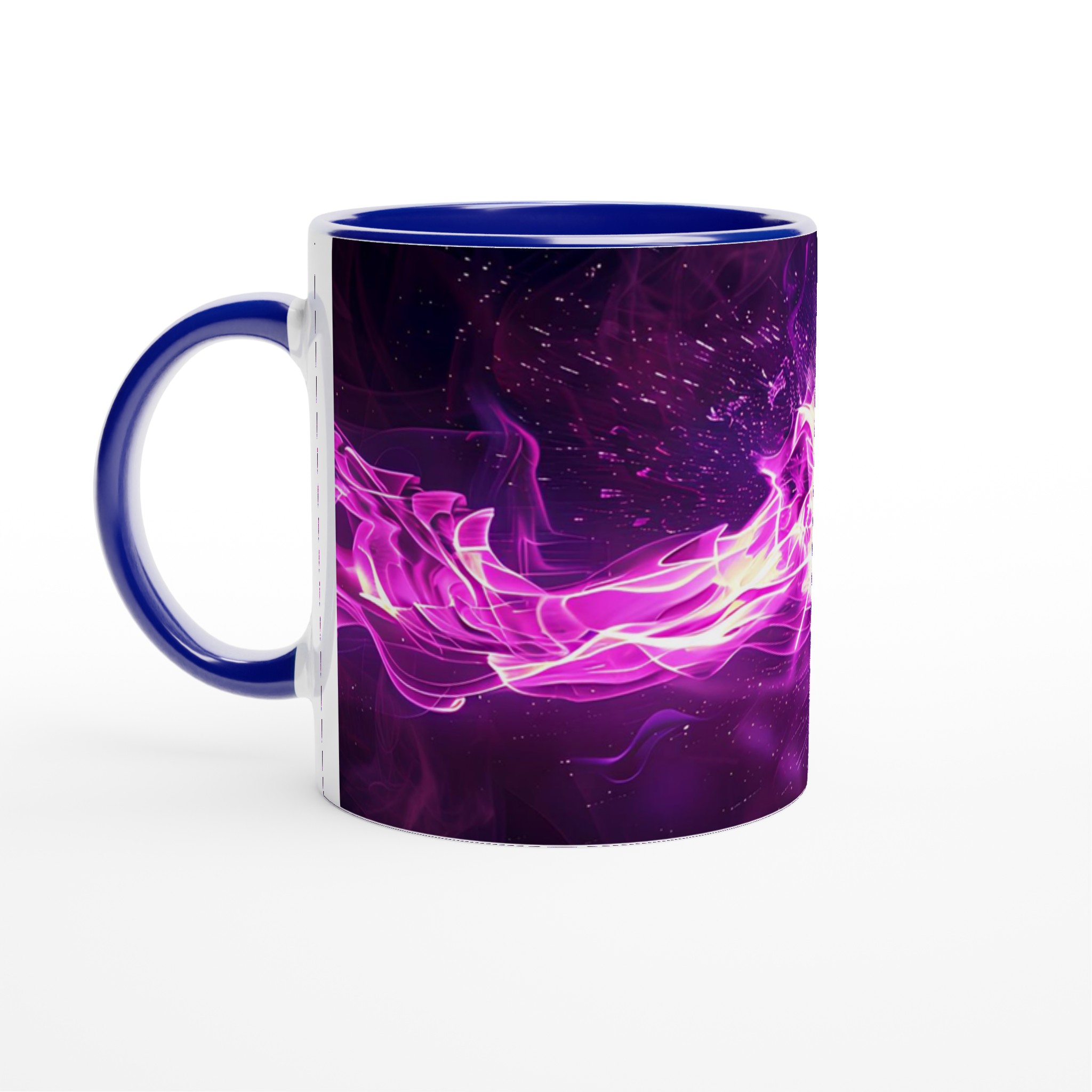 Kosmisk Basketmugg – 11oz Keramikmugg med Elektrifierande Lila Design – Välj din Favoritfärg! 4 729bbf6f-8f8d-4e9a-8f22-e887d2099789